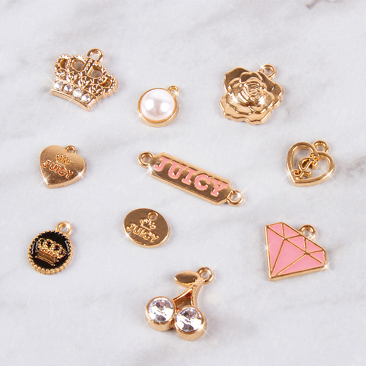 make it real juicy couture mini chains and charms craft set