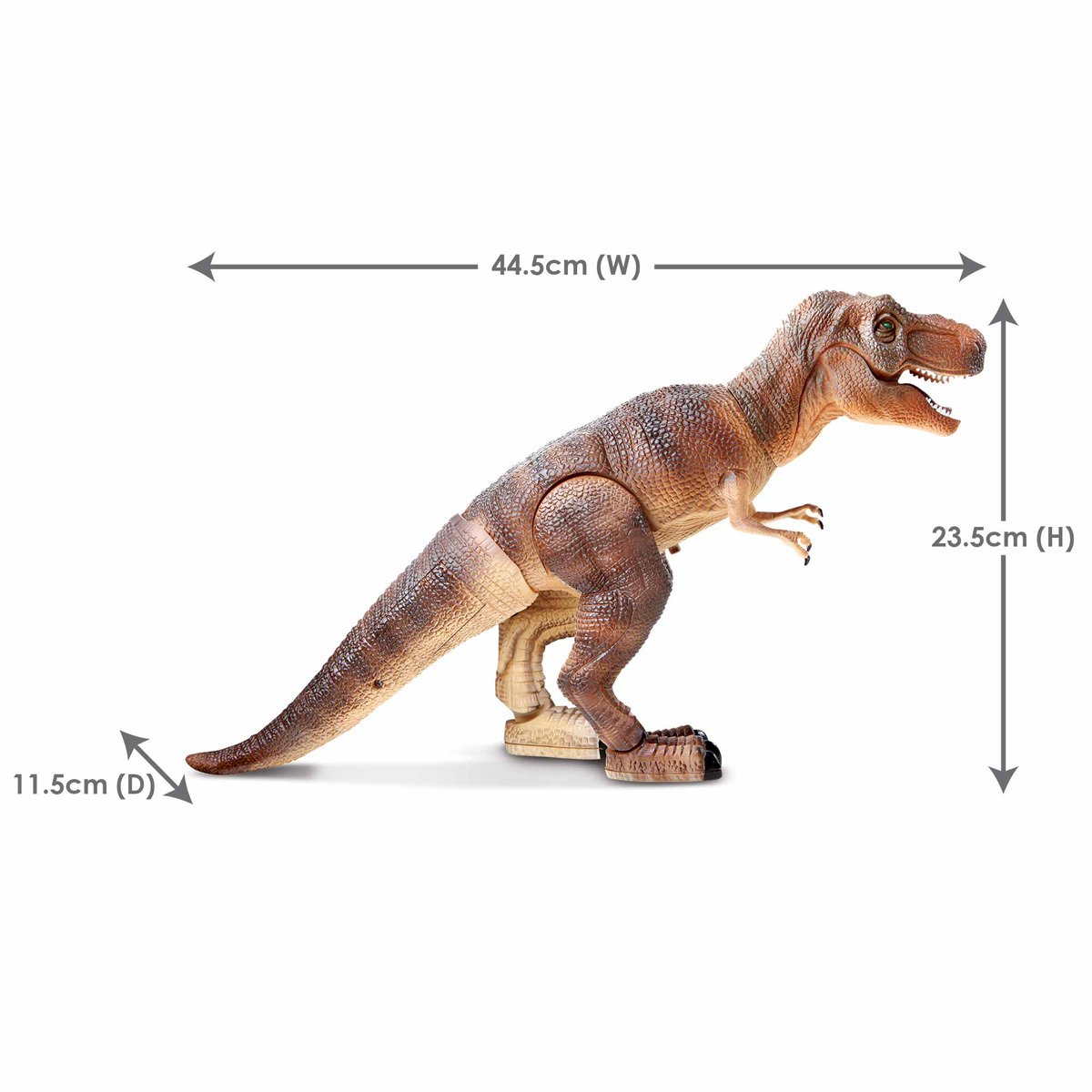 addo awesome animals rc roaring & roaming t rex