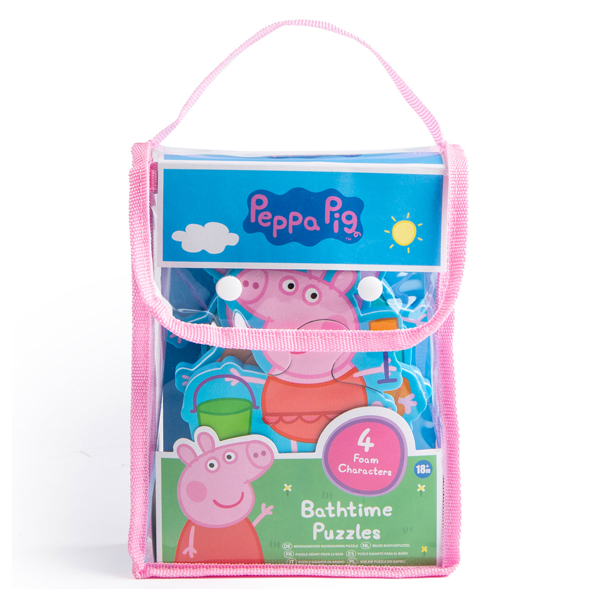 rms peppa pig bathtime puzzles 4 packs