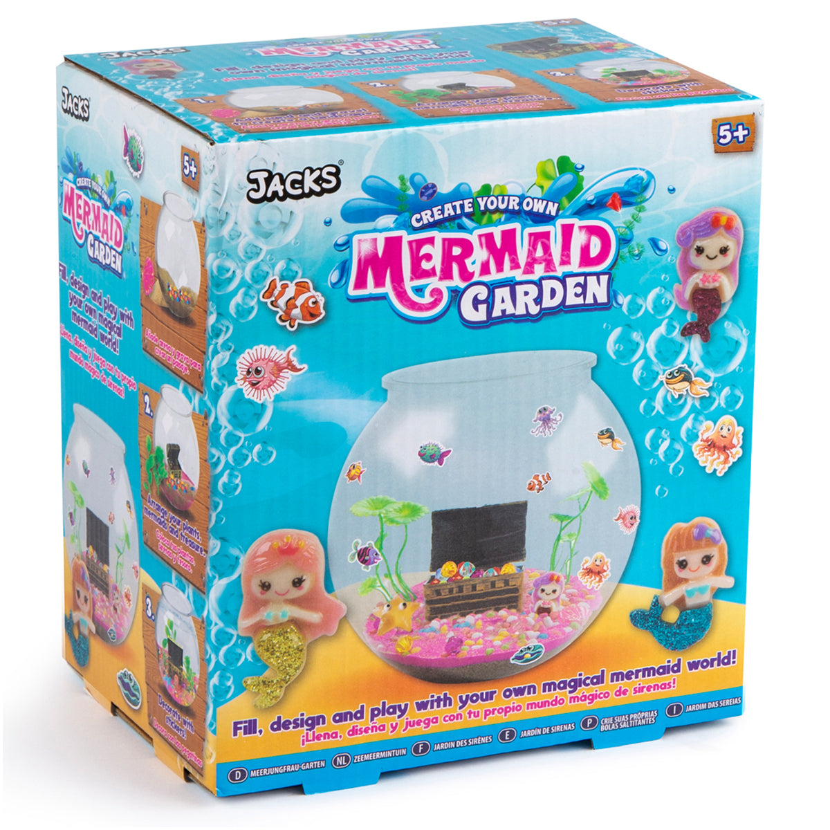 rms jacks create your own mermaid garden craft set