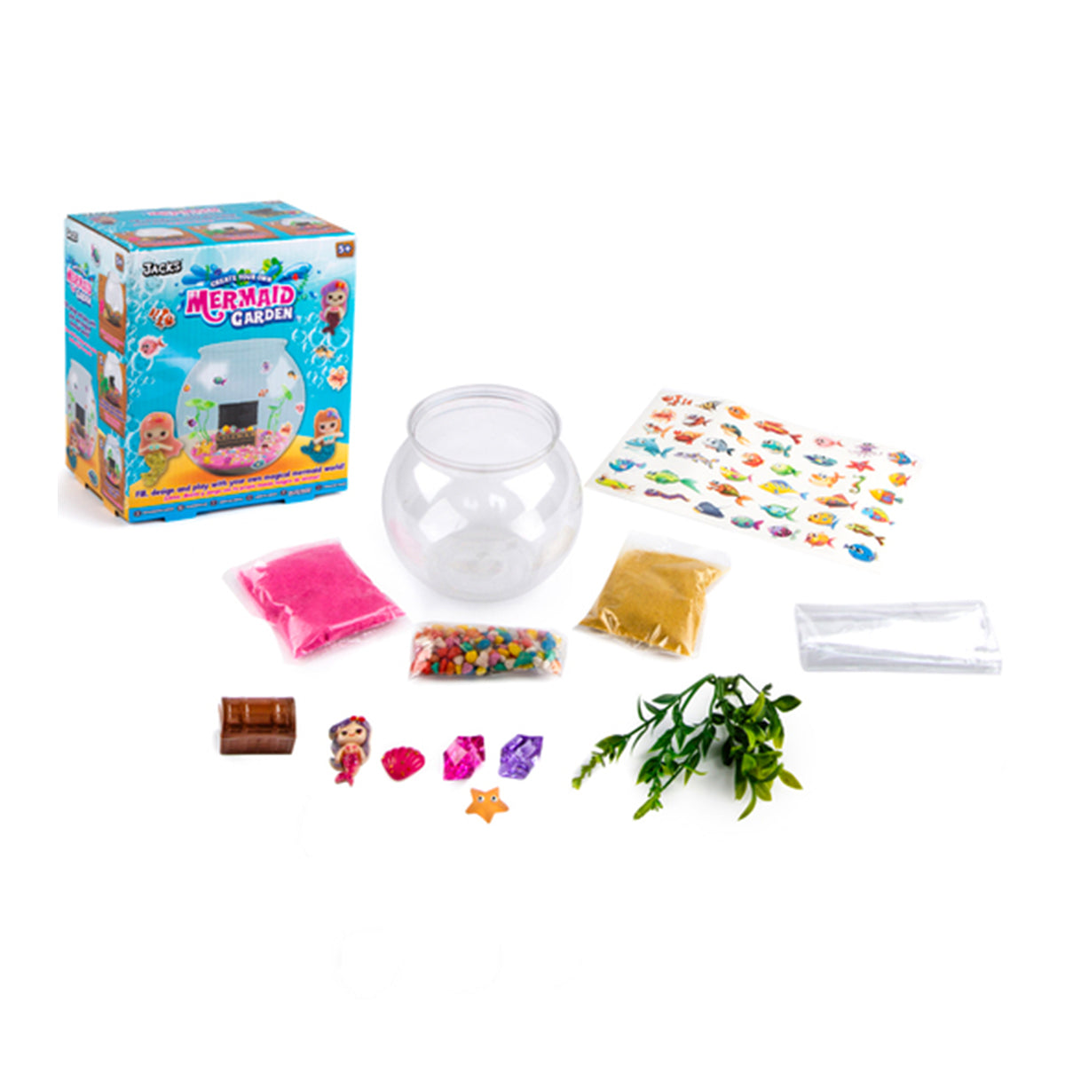 rms jacks create your own mermaid garden craft set