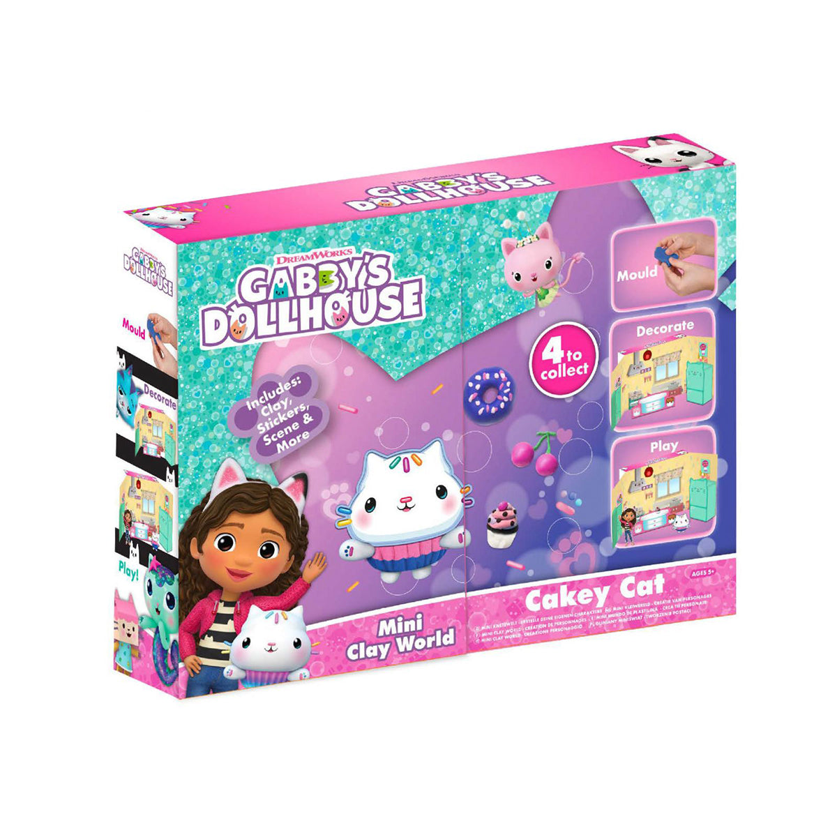 rms gabby's dollhouse mini clay world