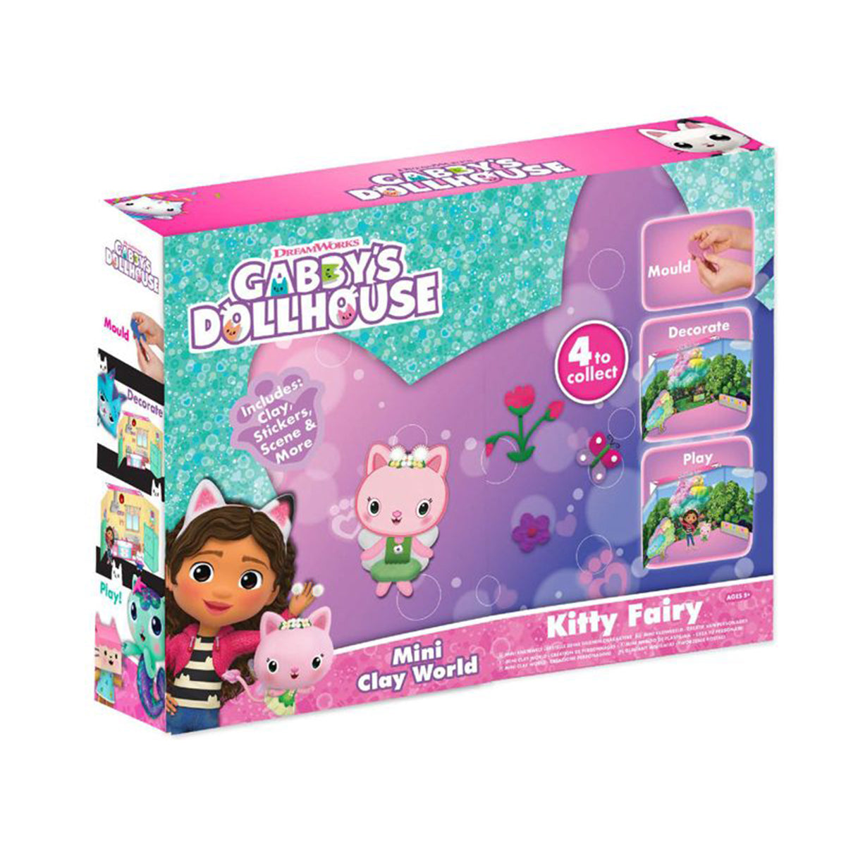 rms gabby's dollhouse mini clay world