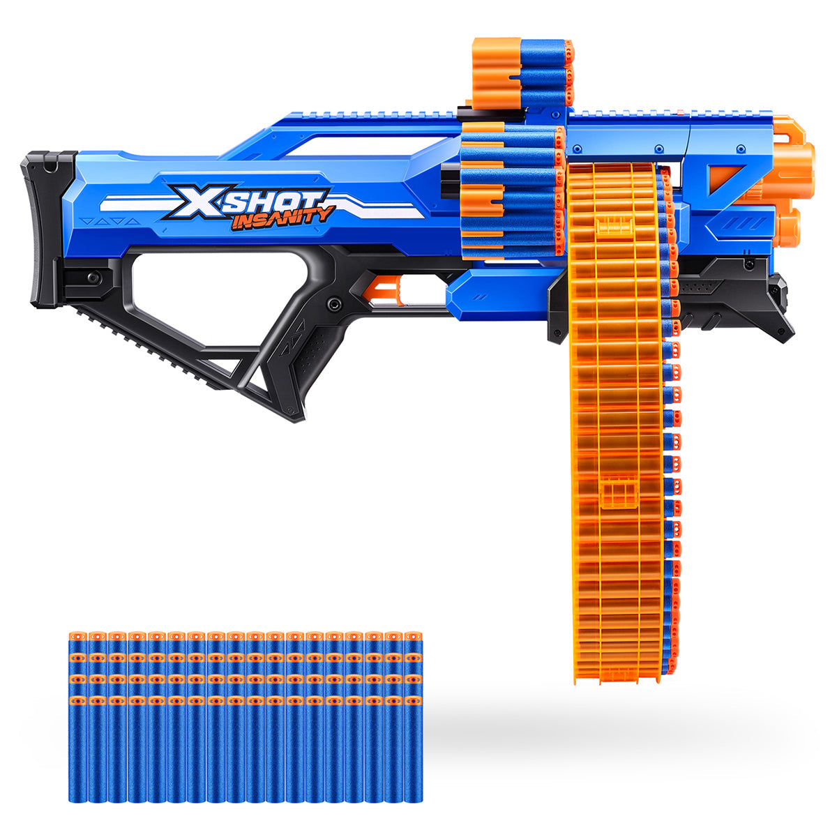zuru xshot insanity mad mega barrel