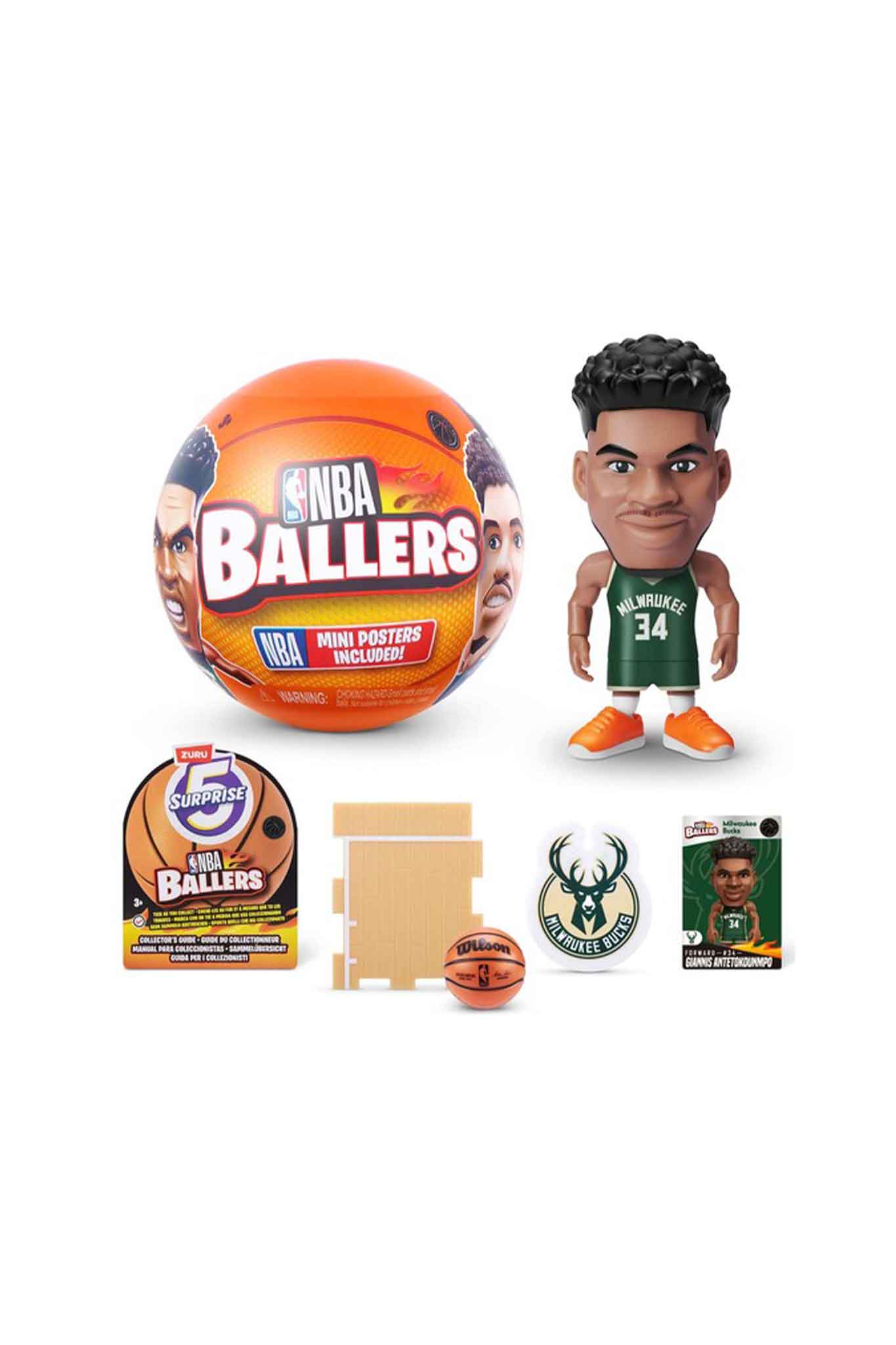 zuru 5 surprise nba ballers mystery capsule