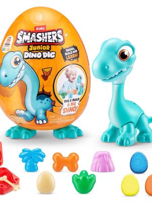 zuru smashers junior dino dig large egg