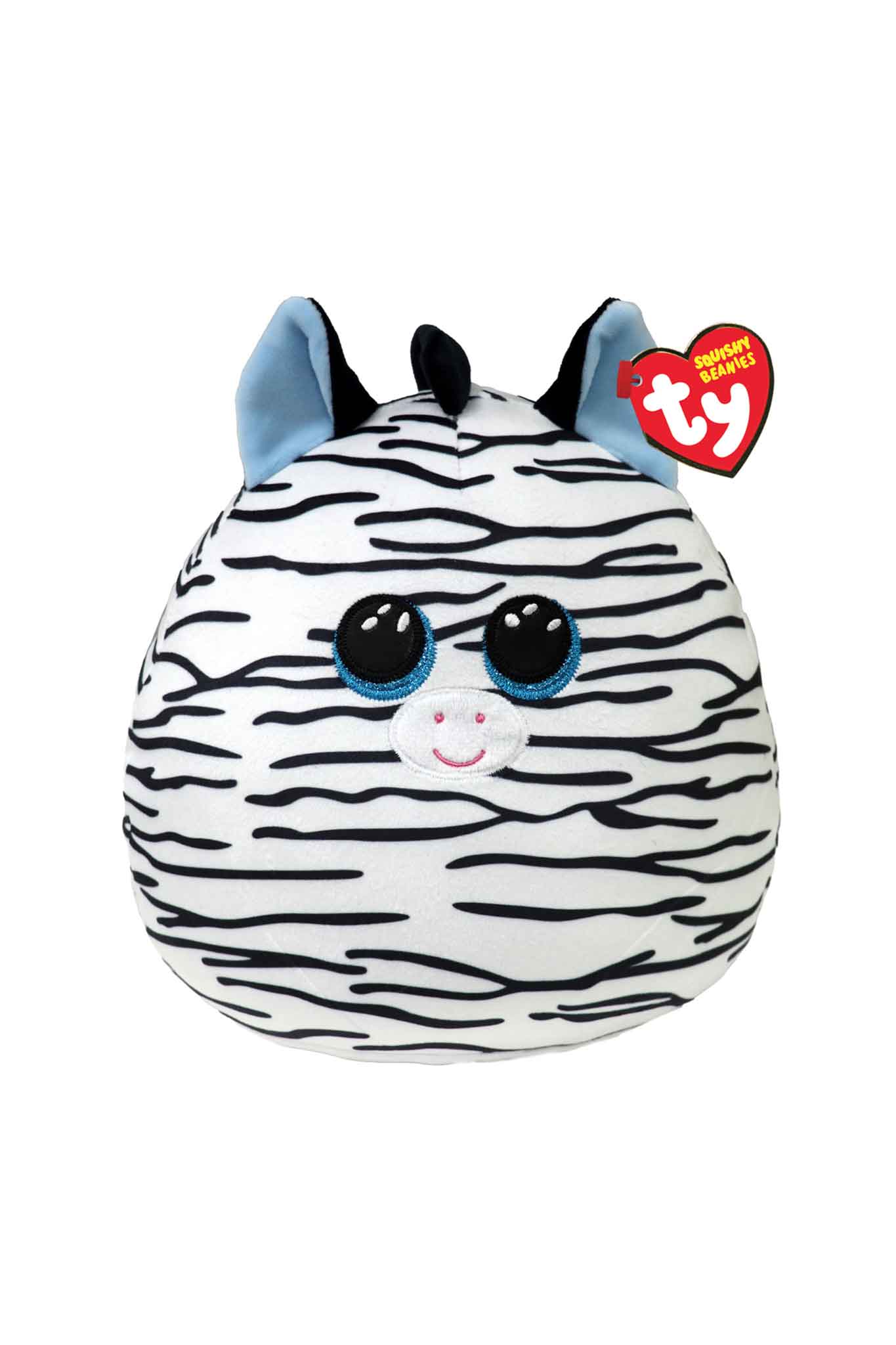 ty squish a boos 25cm plush xander the zebra