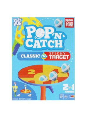 rms pop 'n' catch 2 in 1 outdoor game