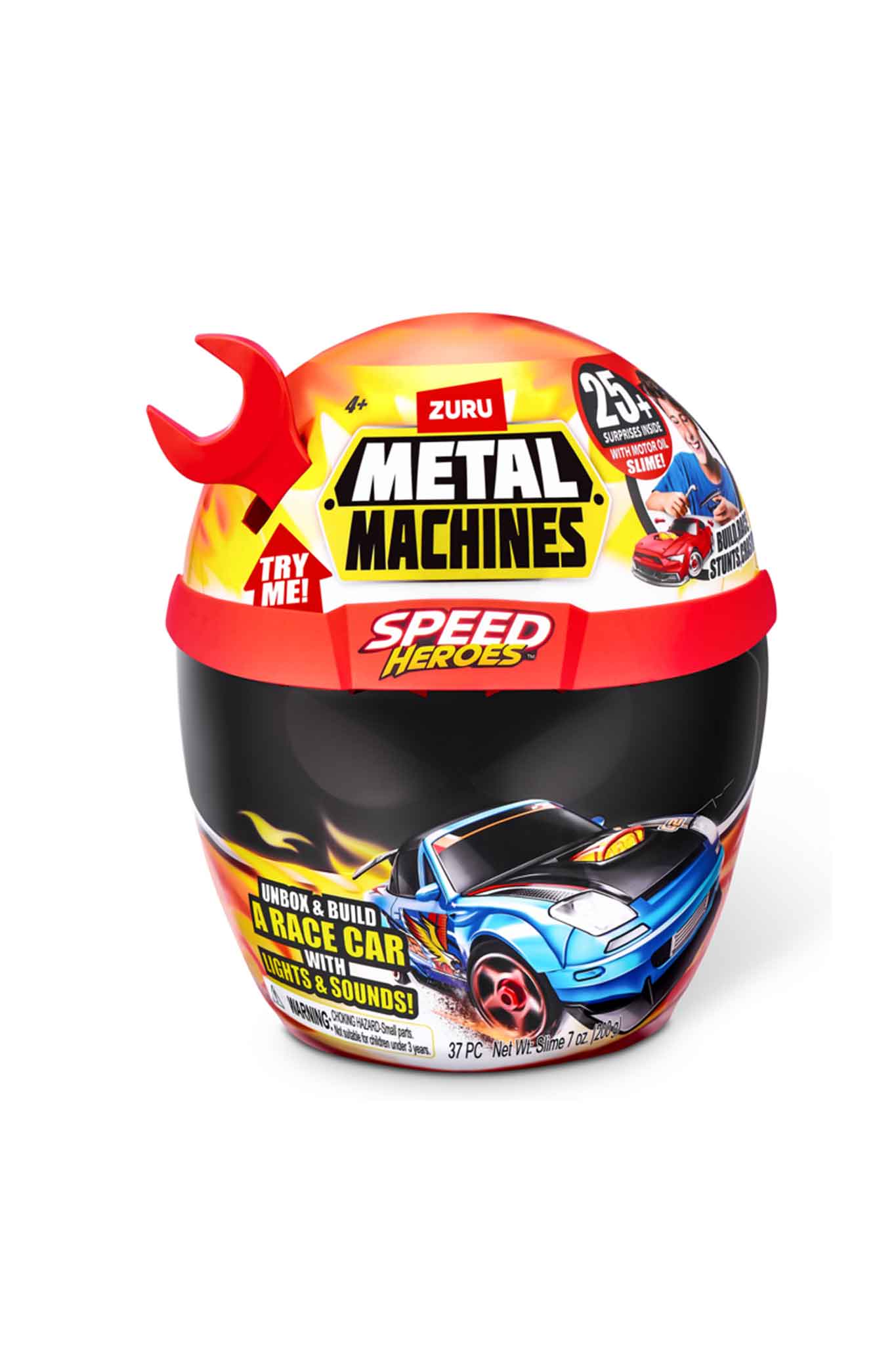 zuru metal machines speed heroes surprise playset