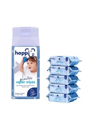 hoppi glacier water wipes