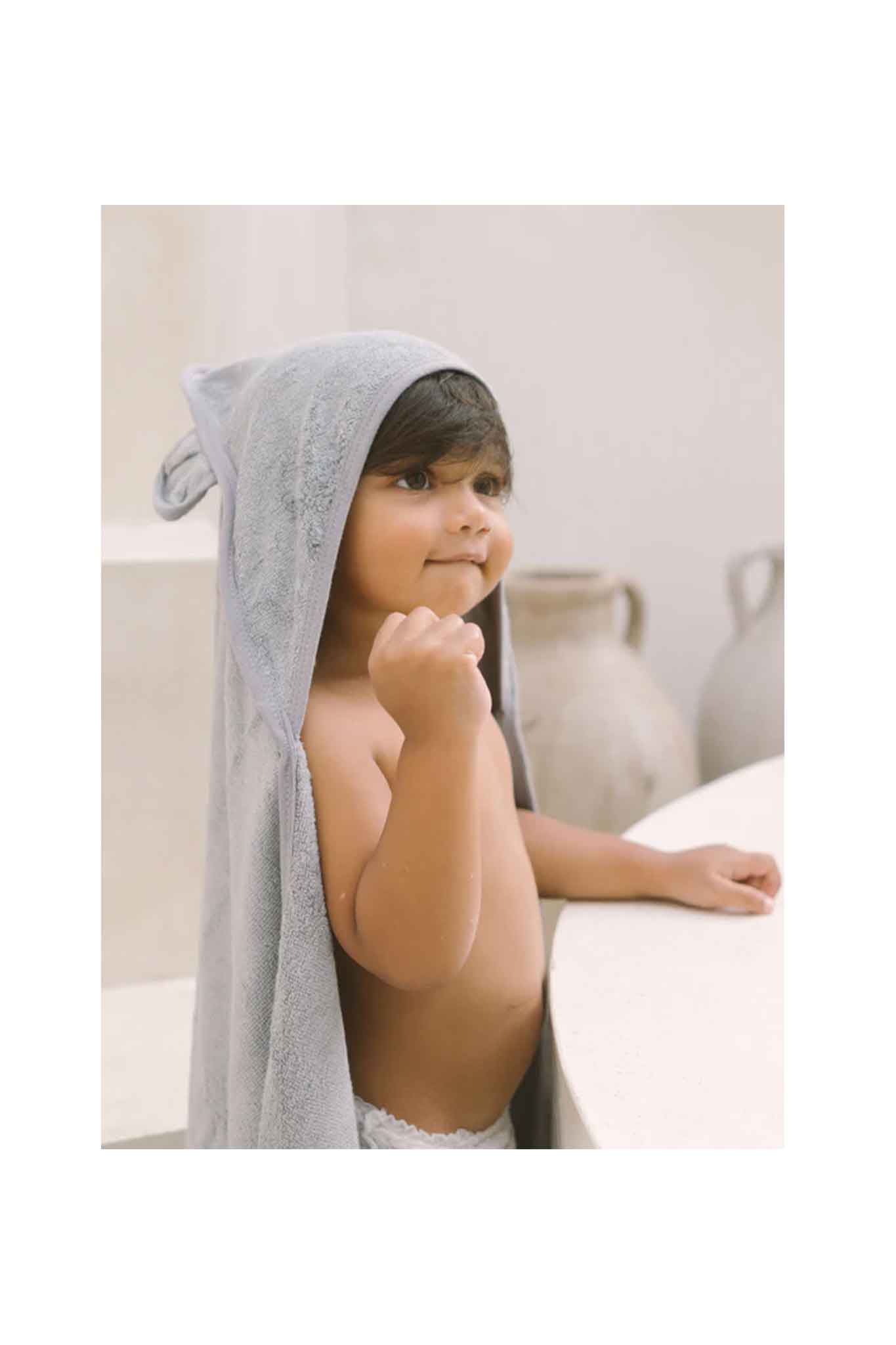 joey&mom hooded towel
