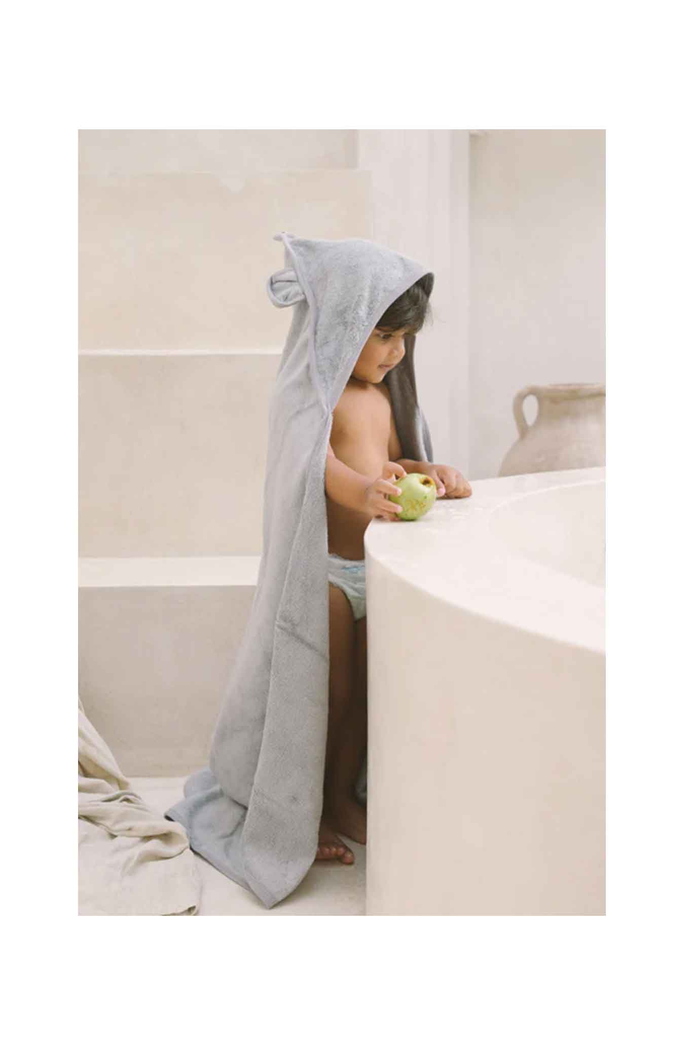 joey&mom hooded towel