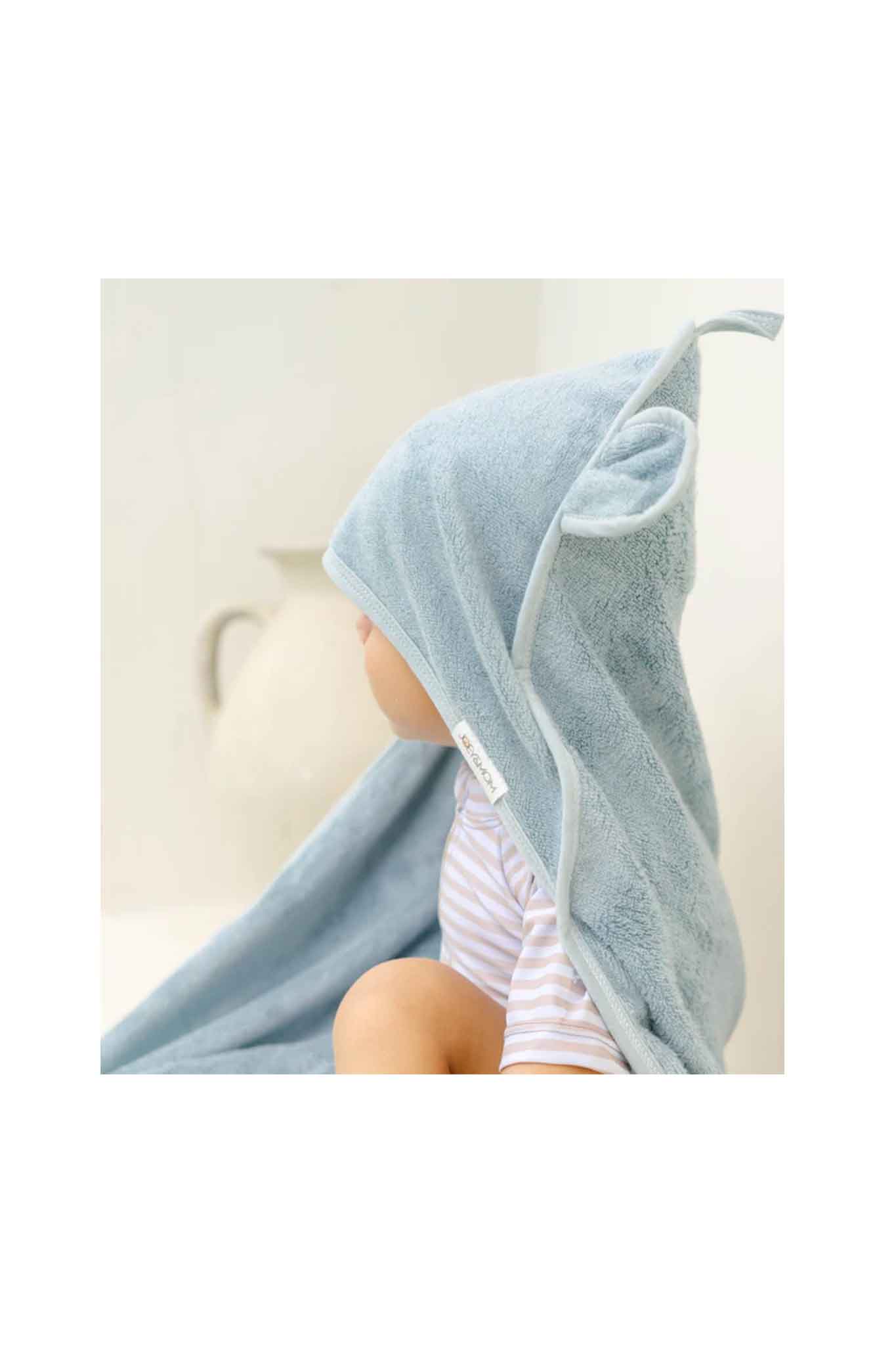 joey&mom hooded towel