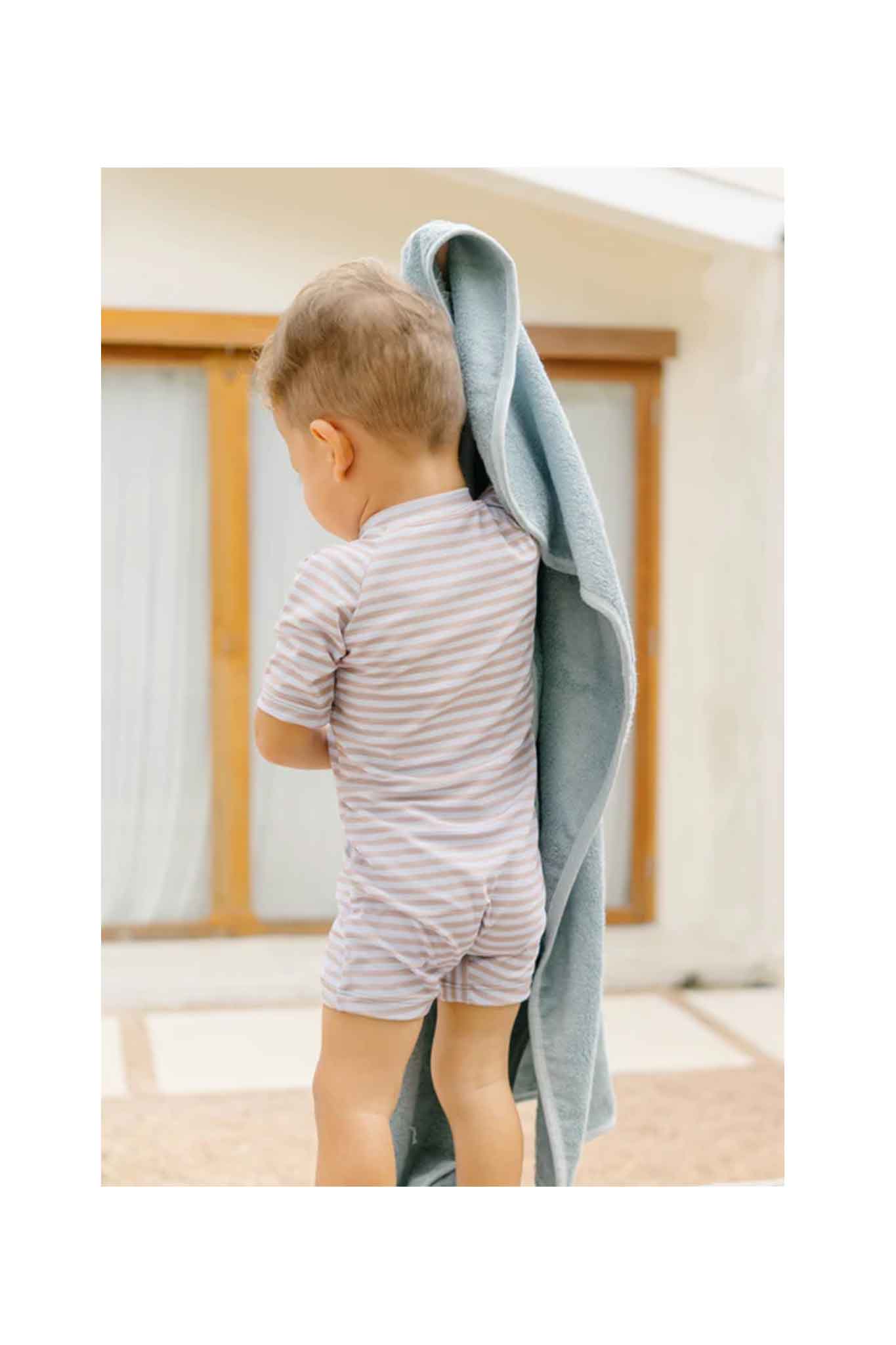 joey&mom hooded towel