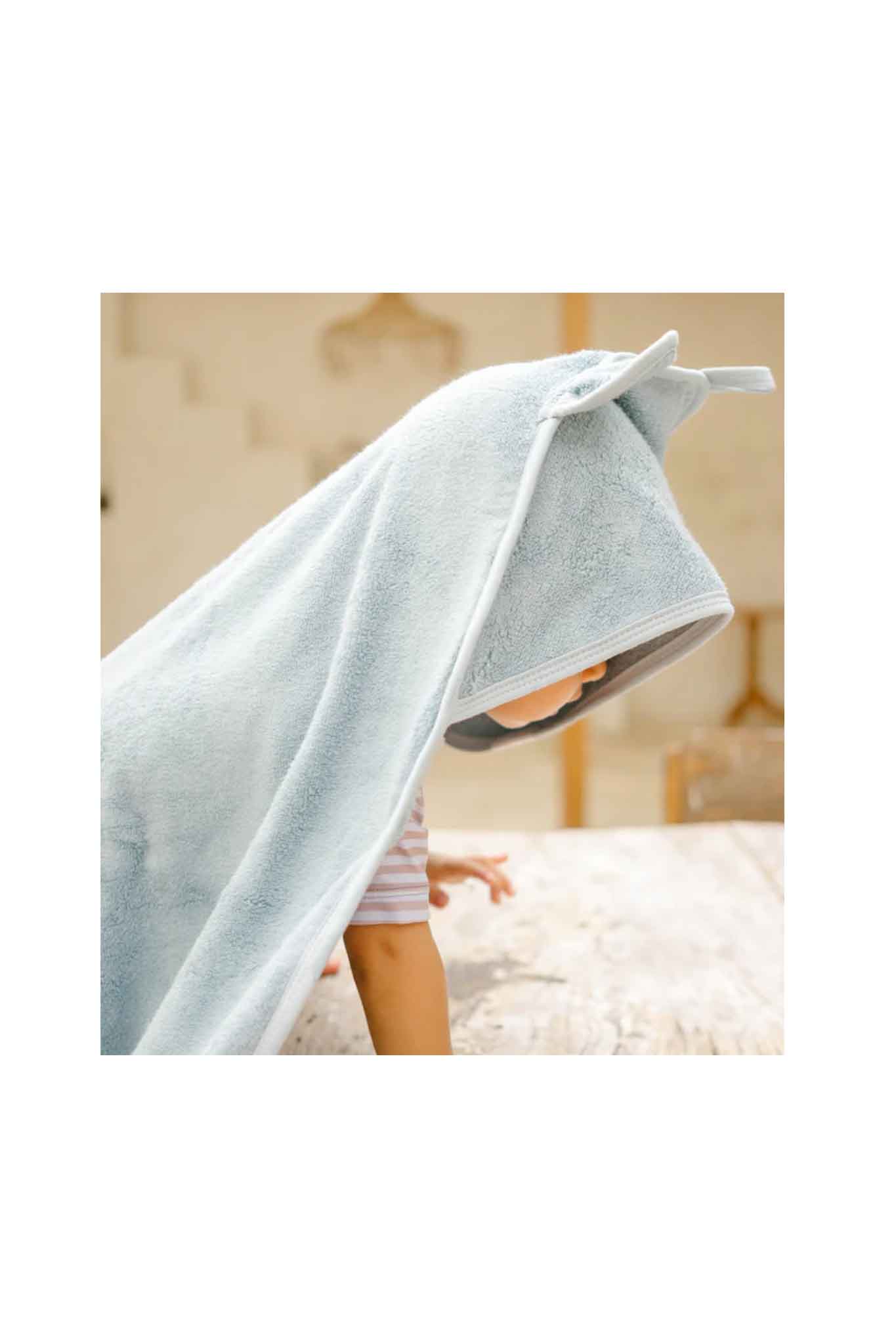 joey&mom hooded towel