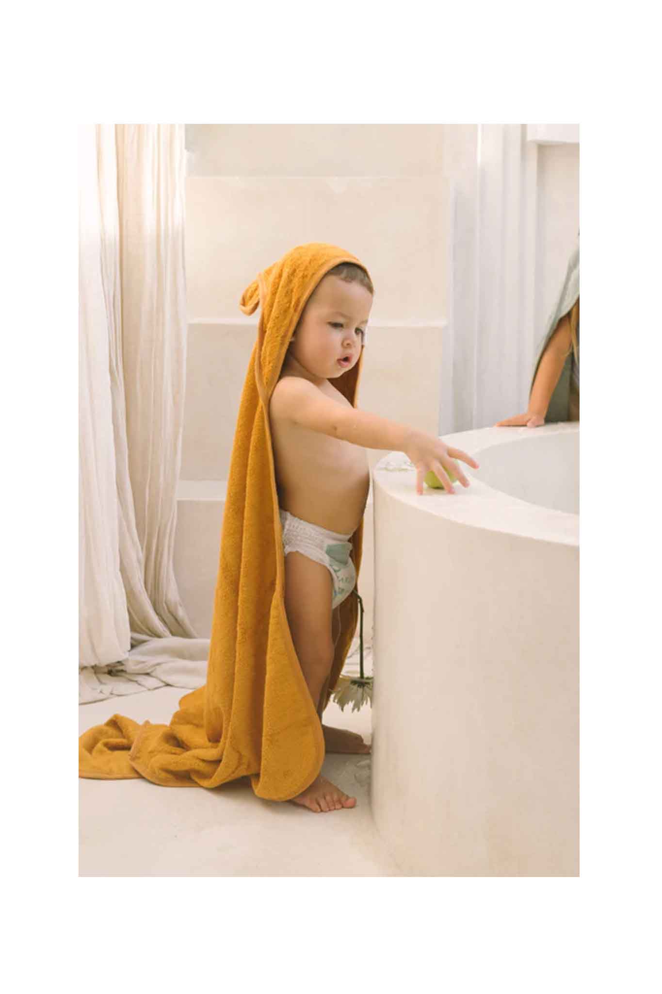 joey&mom hooded towel