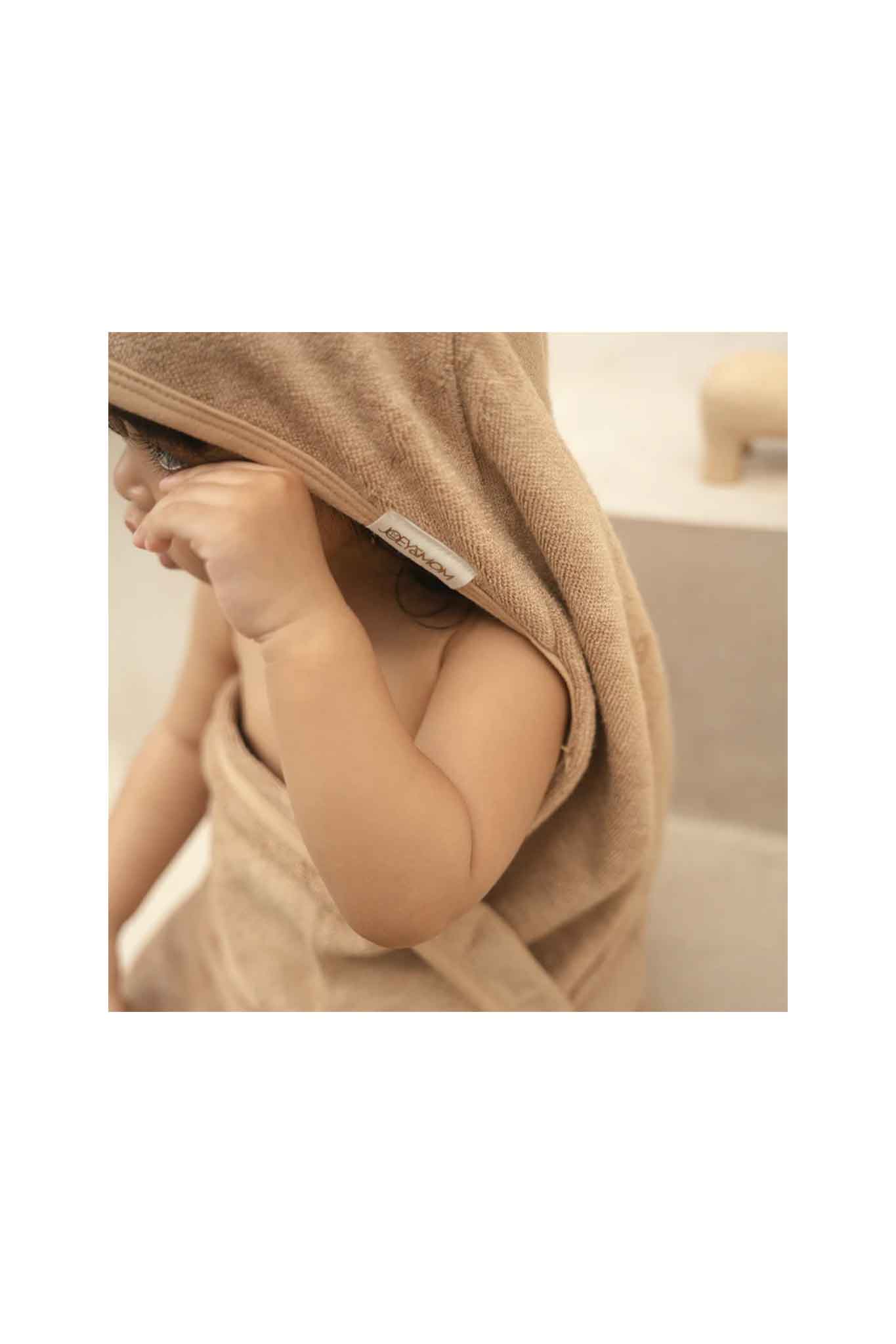 joey&mom hooded towel