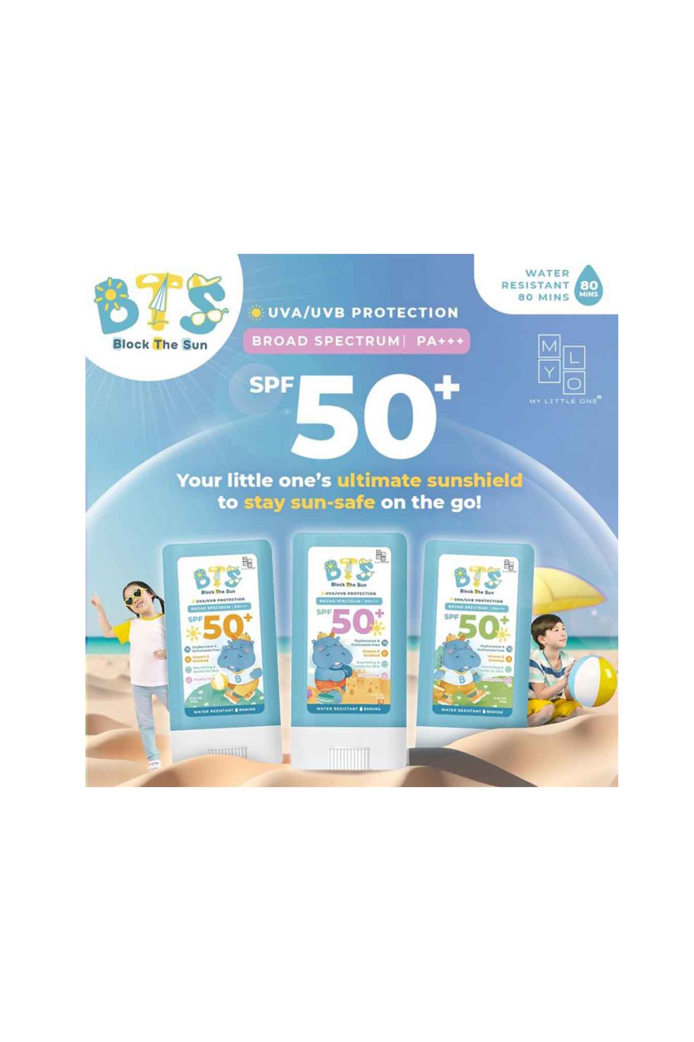 mylo block the sun sunscreen stick / lotion