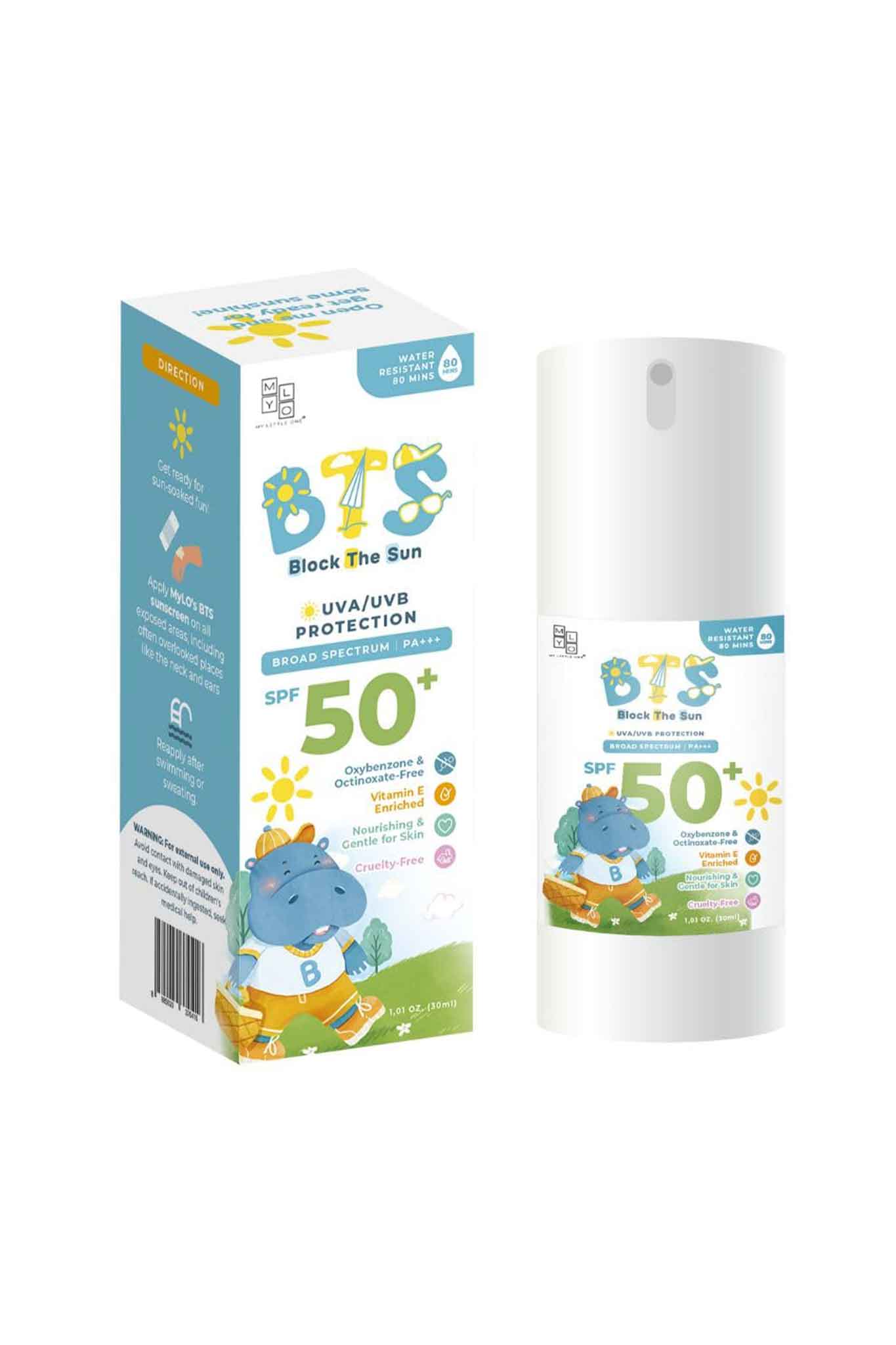mylo block the sun sunscreen stick / lotion
