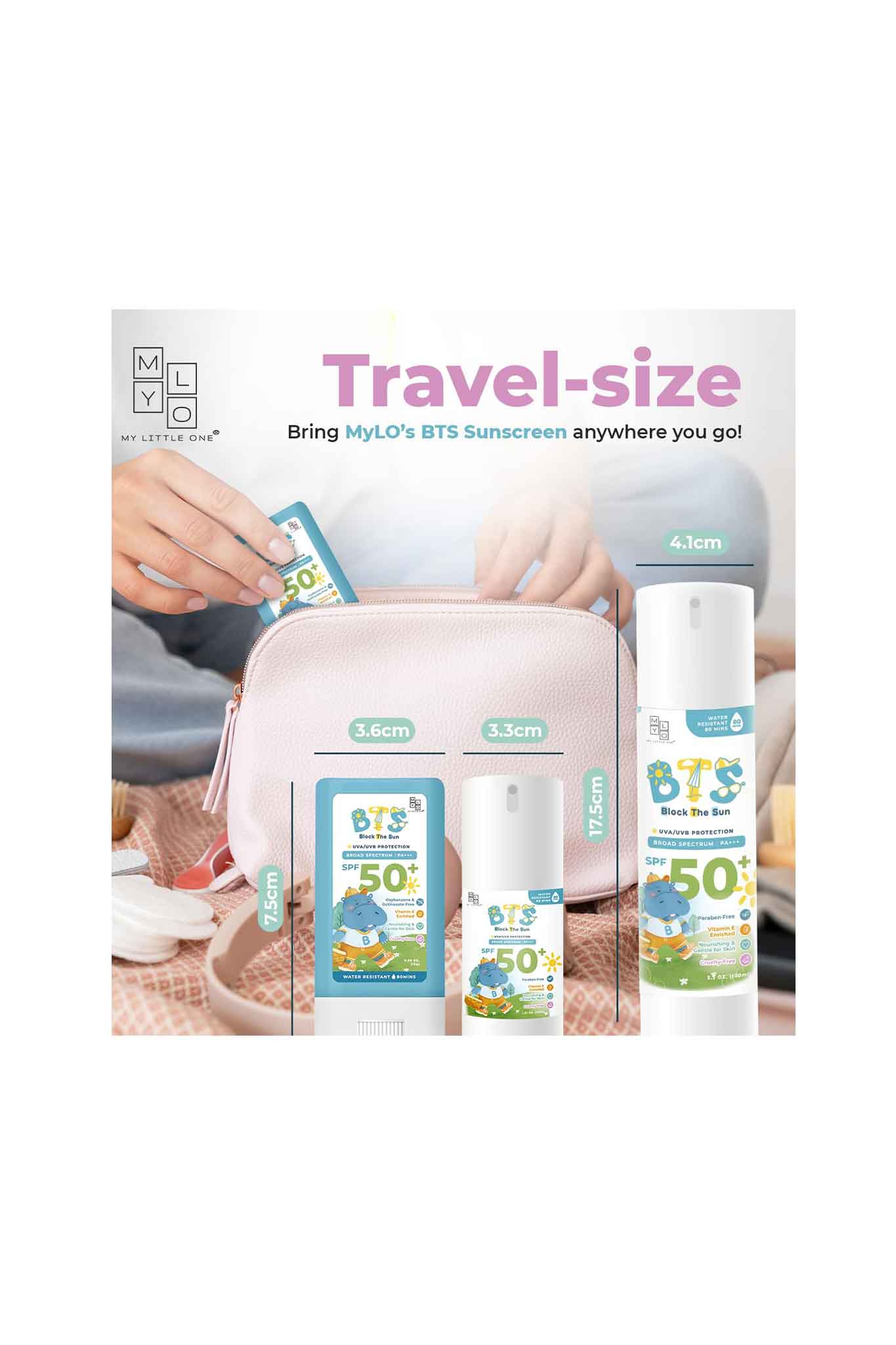 mylo block the sun sunscreen stick / lotion