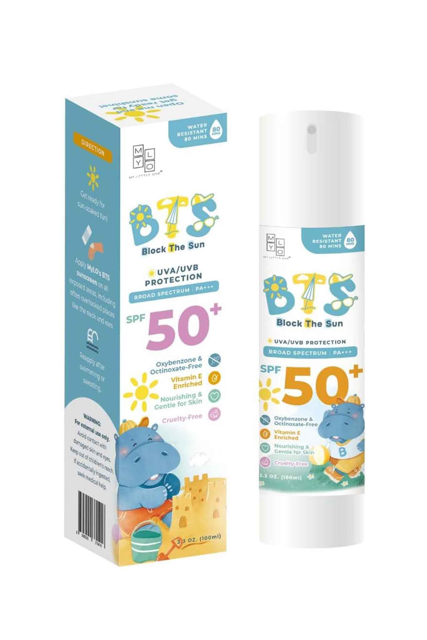 mylo block the sun sunscreen stick / lotion