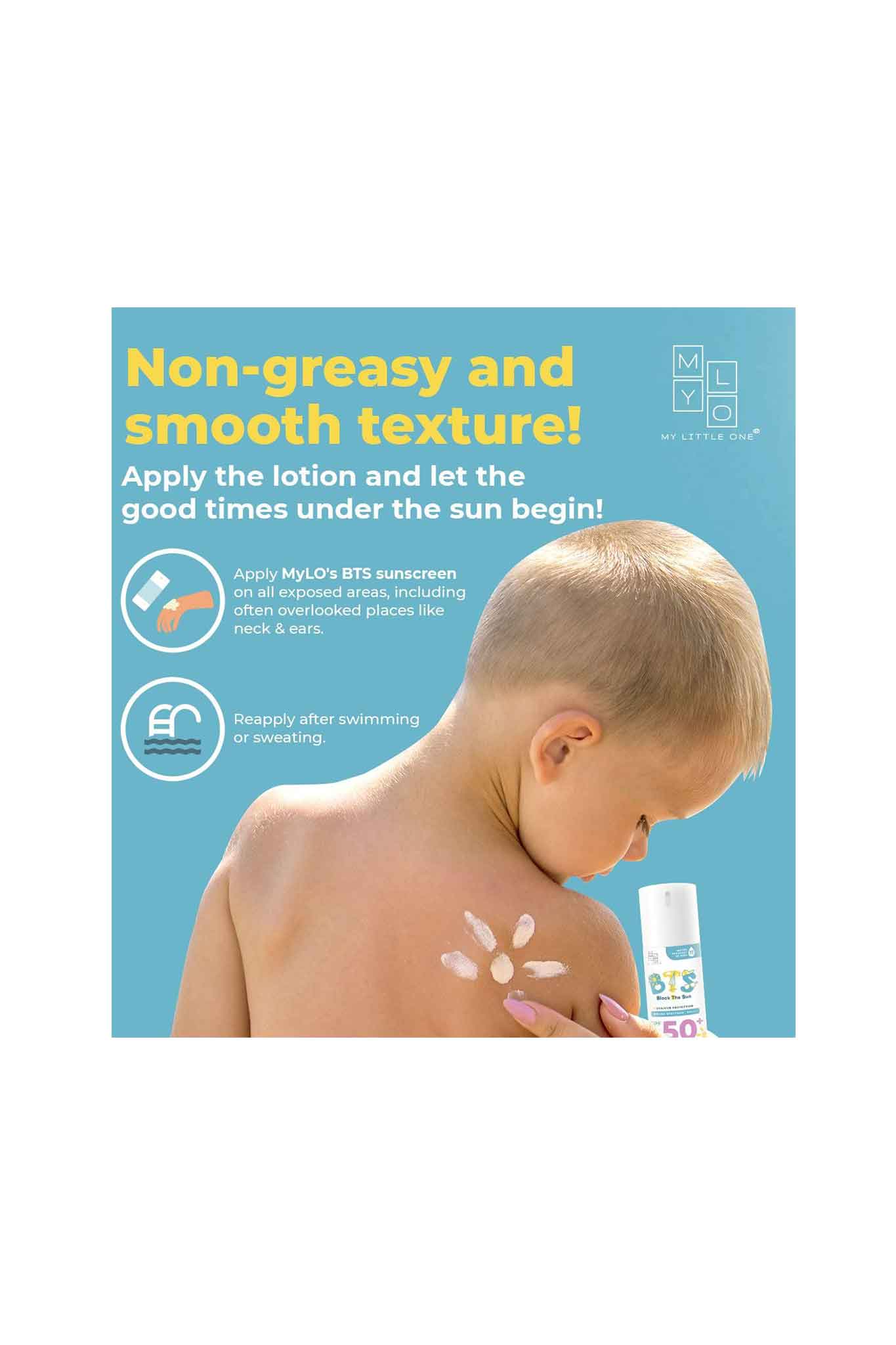 mylo block the sun sunscreen stick / lotion