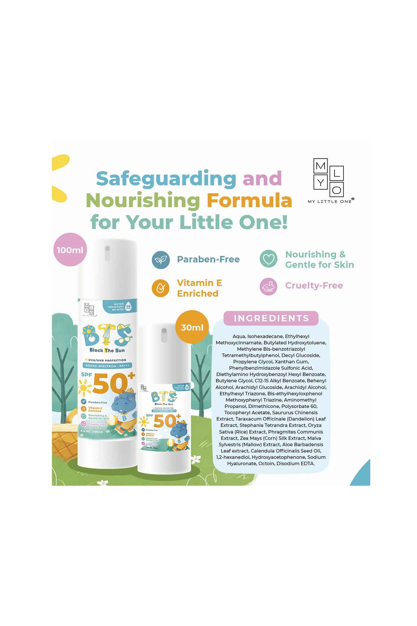 mylo block the sun sunscreen stick / lotion