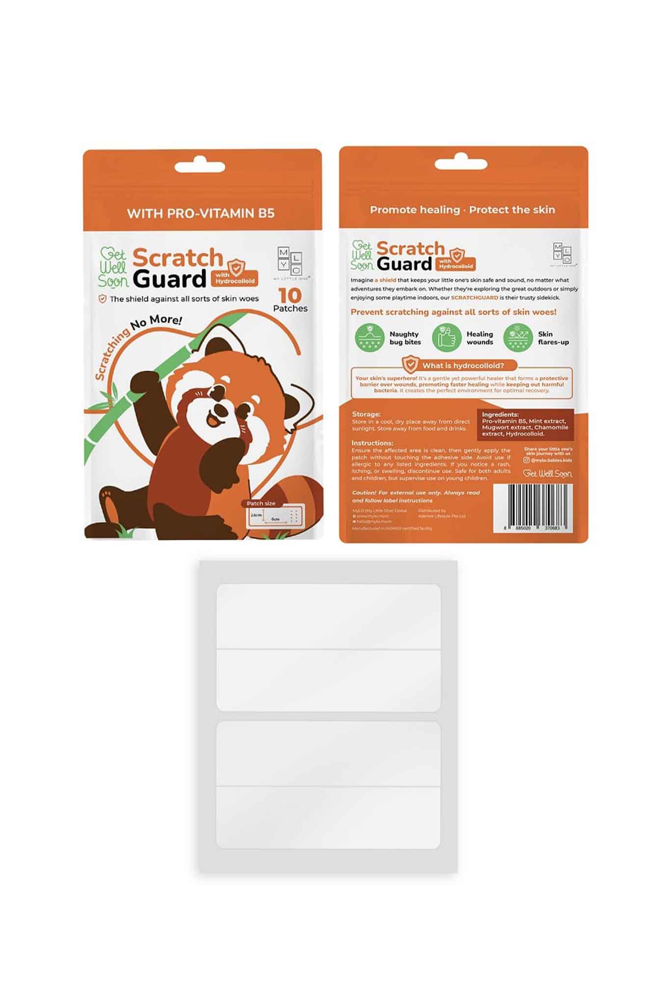 mylo scratchguard relief patch 10s