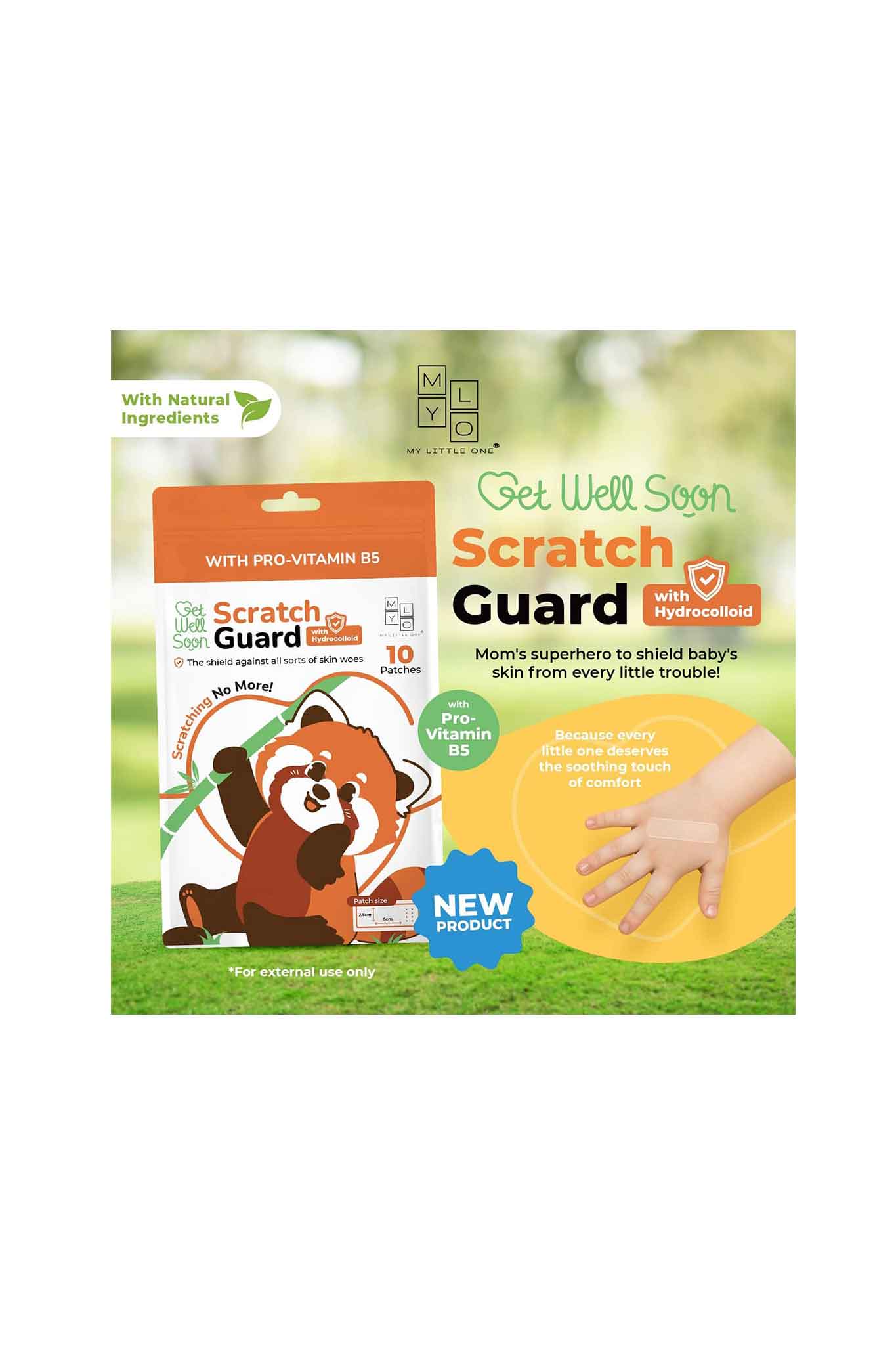 mylo scratchguard relief patch 10s