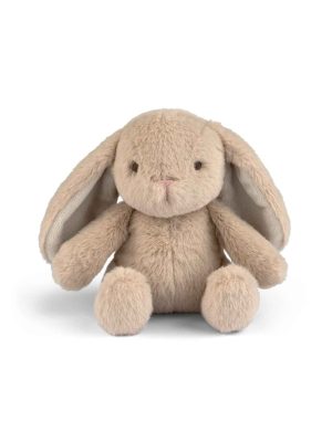 mamas & papas tan bunny beanie soft toy