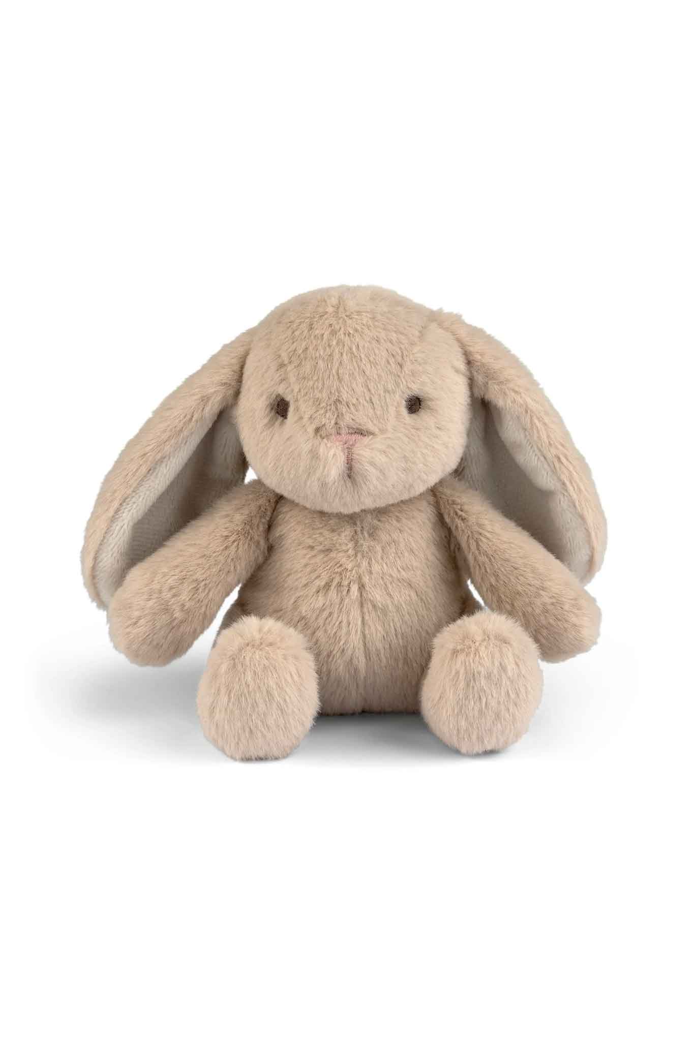 mamas & papas tan bunny beanie soft toy