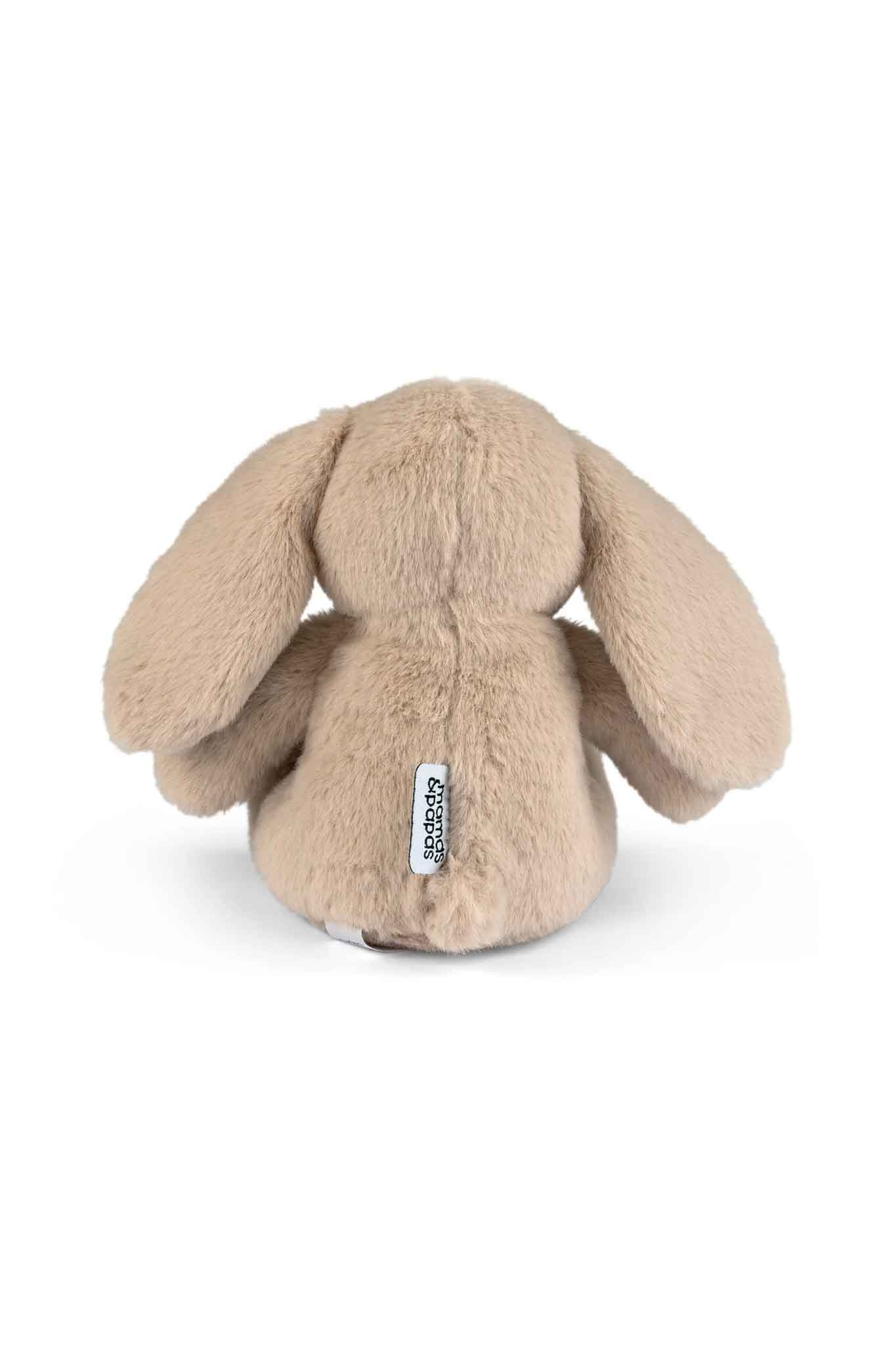 mamas & papas tan bunny beanie soft toy
