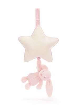 jellycat bashful bunny musical pull pink