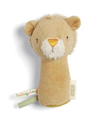 mamas & papas babyplay lion mini rattle