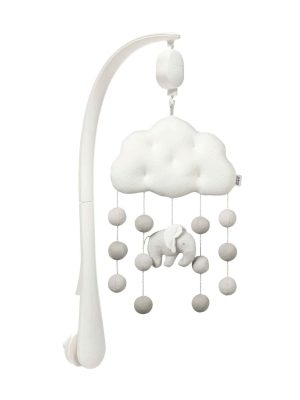 mamas & papas cot mobile grey