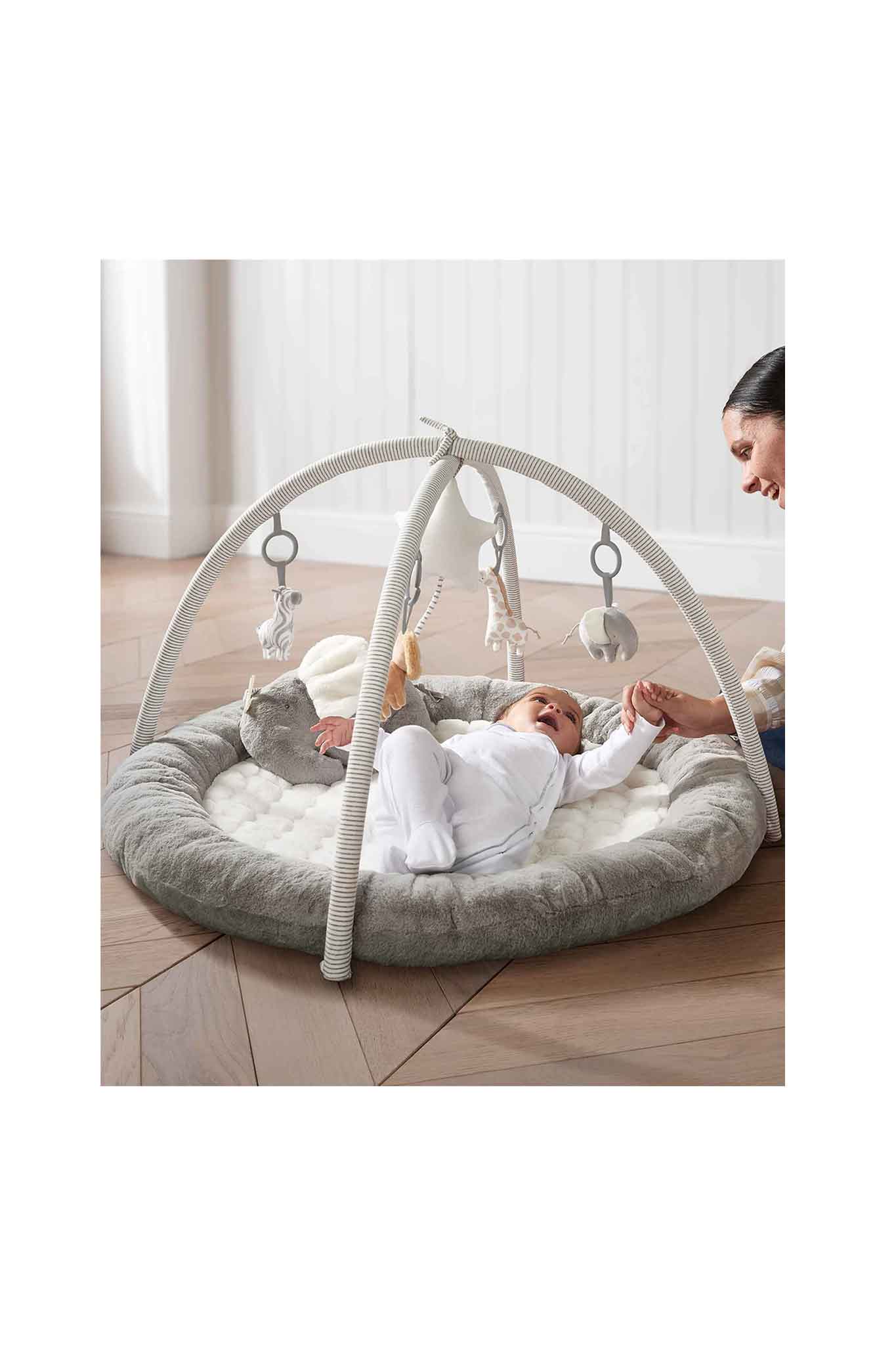 mamas & papas welcome to the world elephant playmat & gym