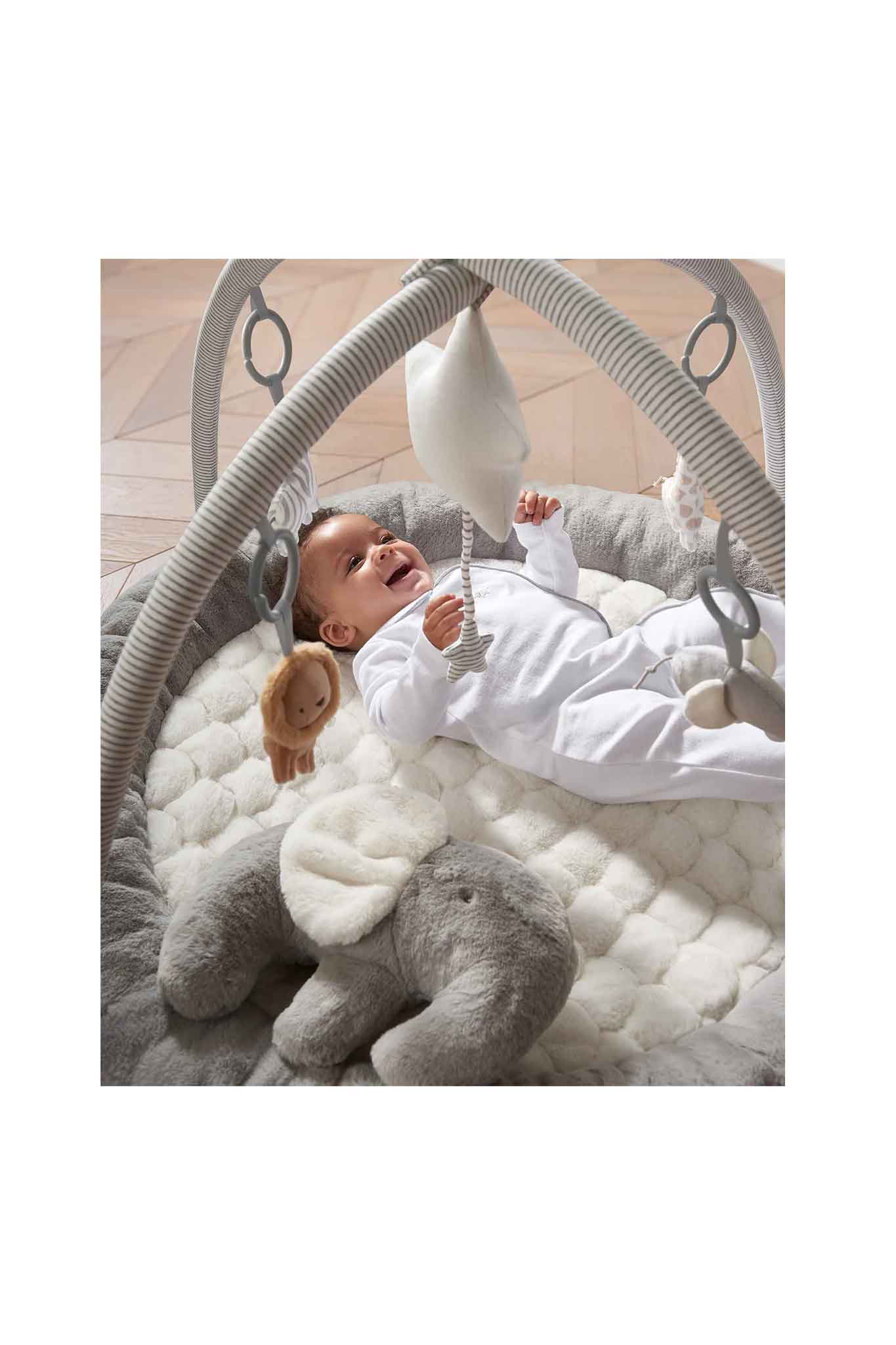 mamas & papas welcome to the world elephant playmat & gym