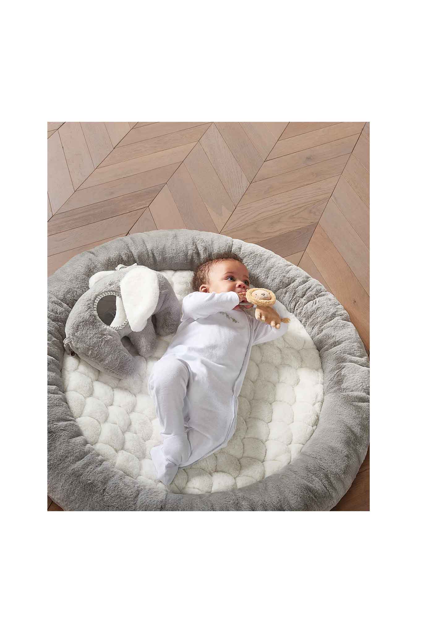 mamas & papas welcome to the world elephant playmat & gym