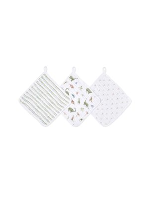 aden+anais essential cotton muslin washcloth 3pk