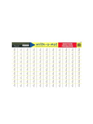 melissa & doug learning mat addition problems mat