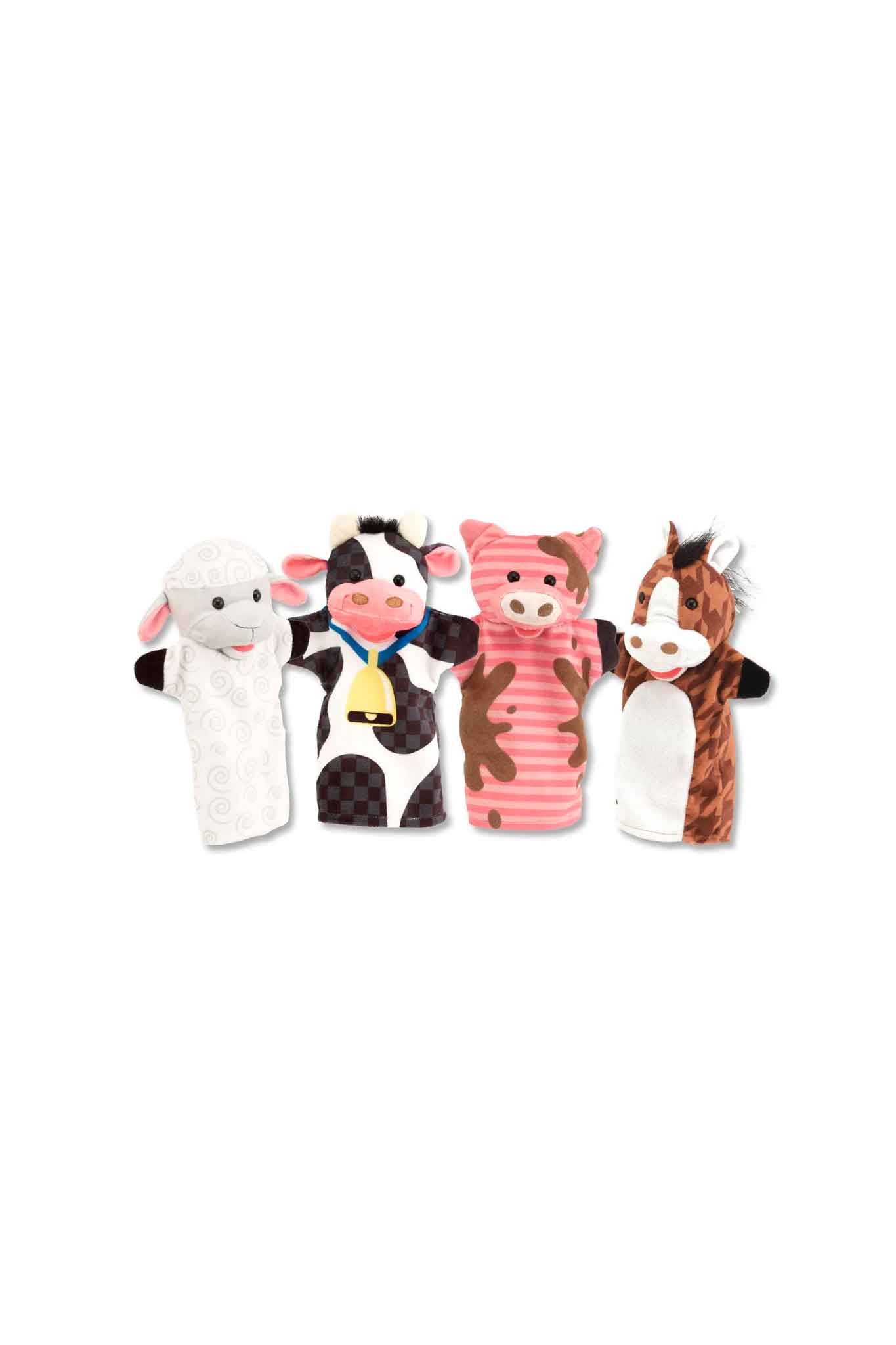 melissa & doug puppets farm friends