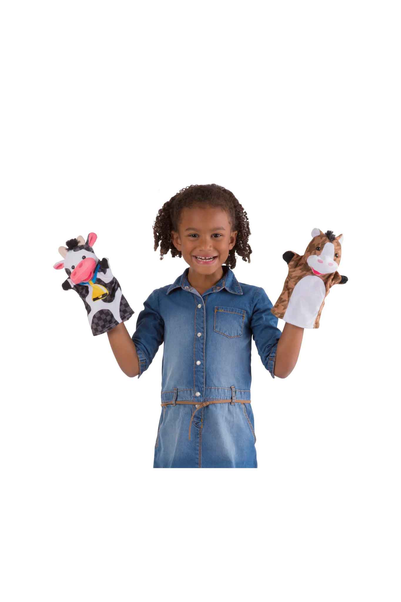melissa & doug puppets farm friends