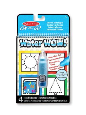 melissa & doug water wow! colors & shapes