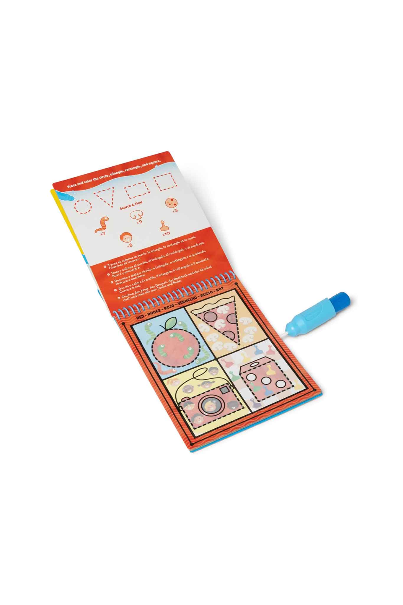 melissa & doug water wow! colors & shapes