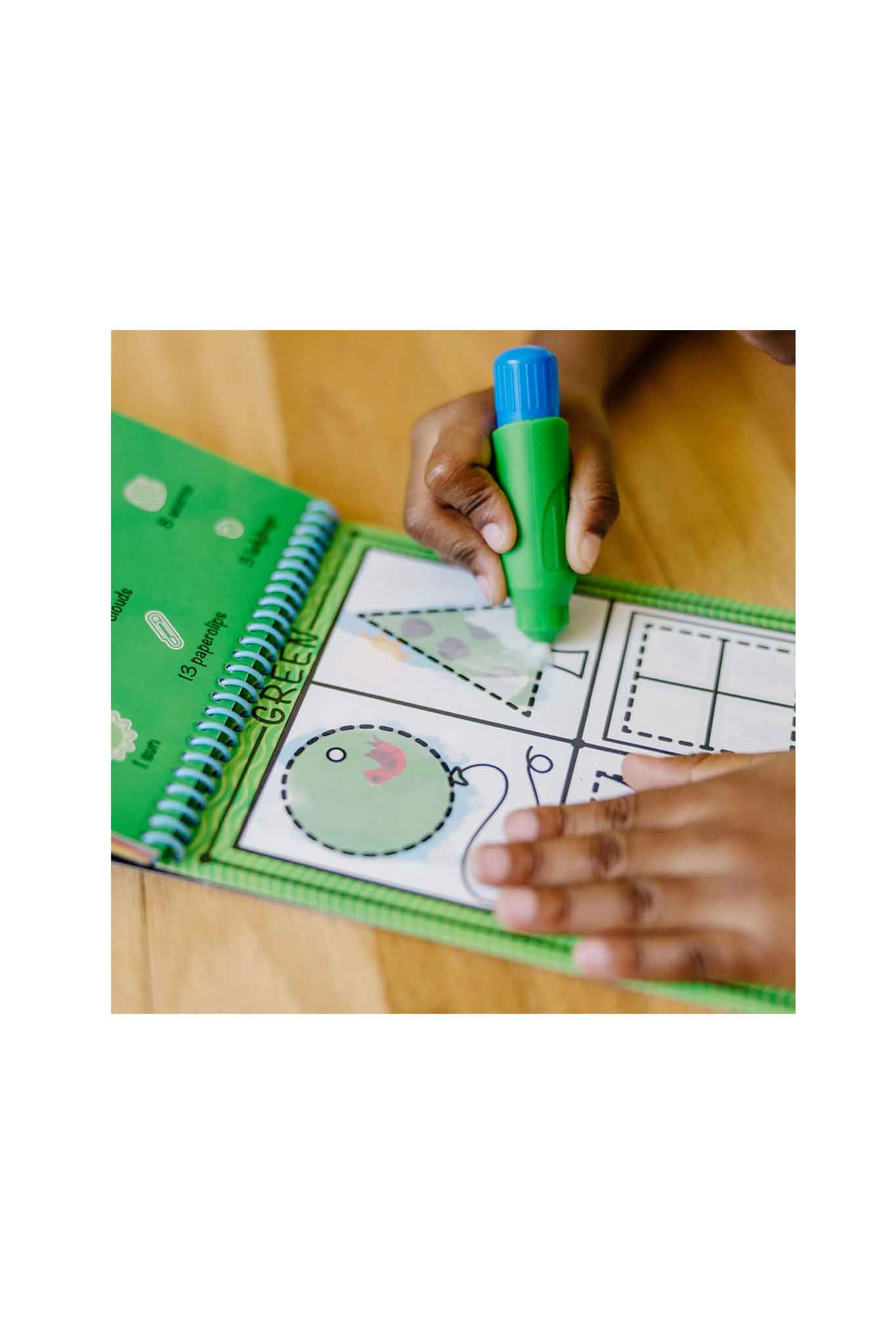 melissa & doug water wow! colors & shapes