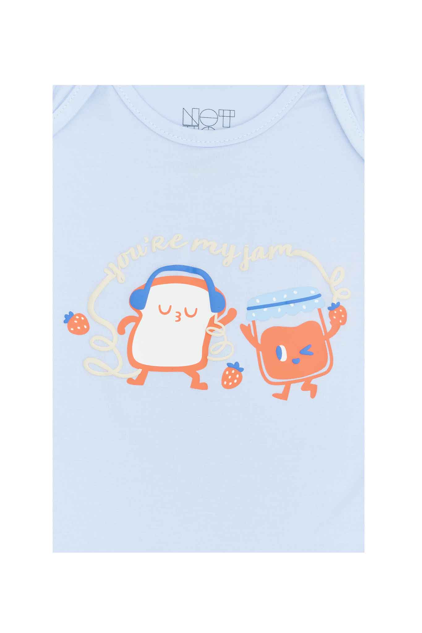 not too big breakfast bunch bamboo bodysuit 3 packs