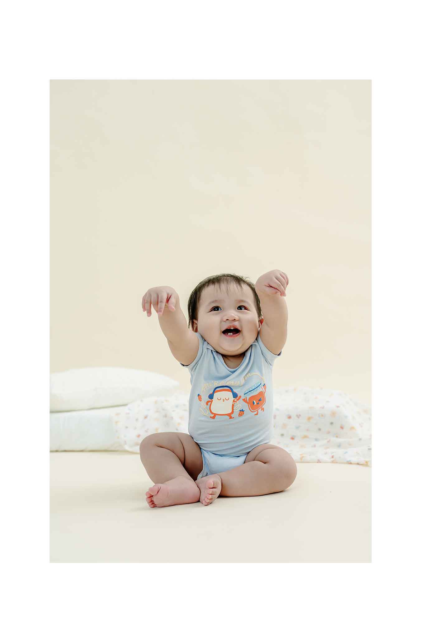 not too big breakfast bunch bamboo bodysuit 3 packs