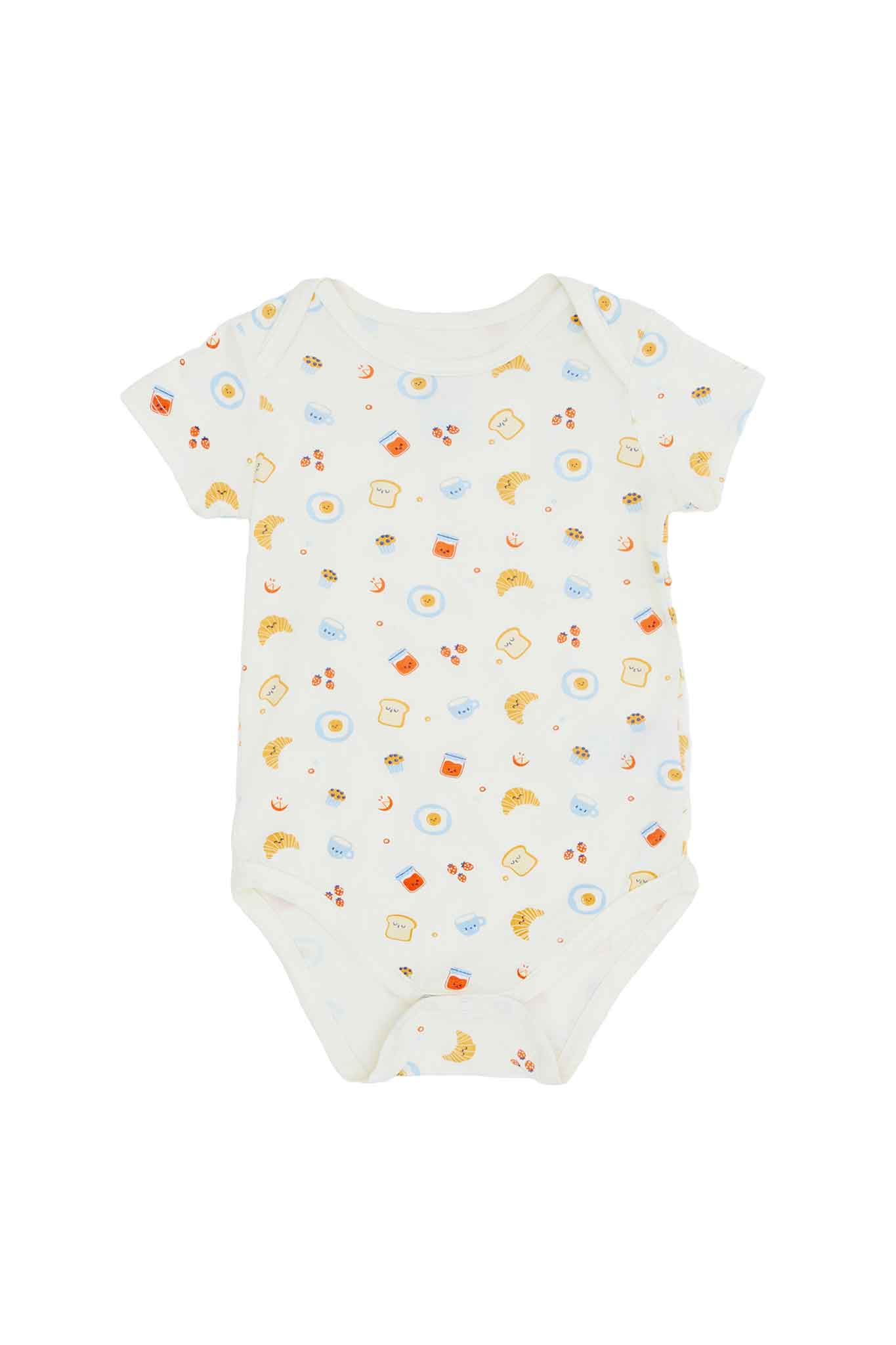 not too big breakfast bunch bamboo bodysuit 3 packs