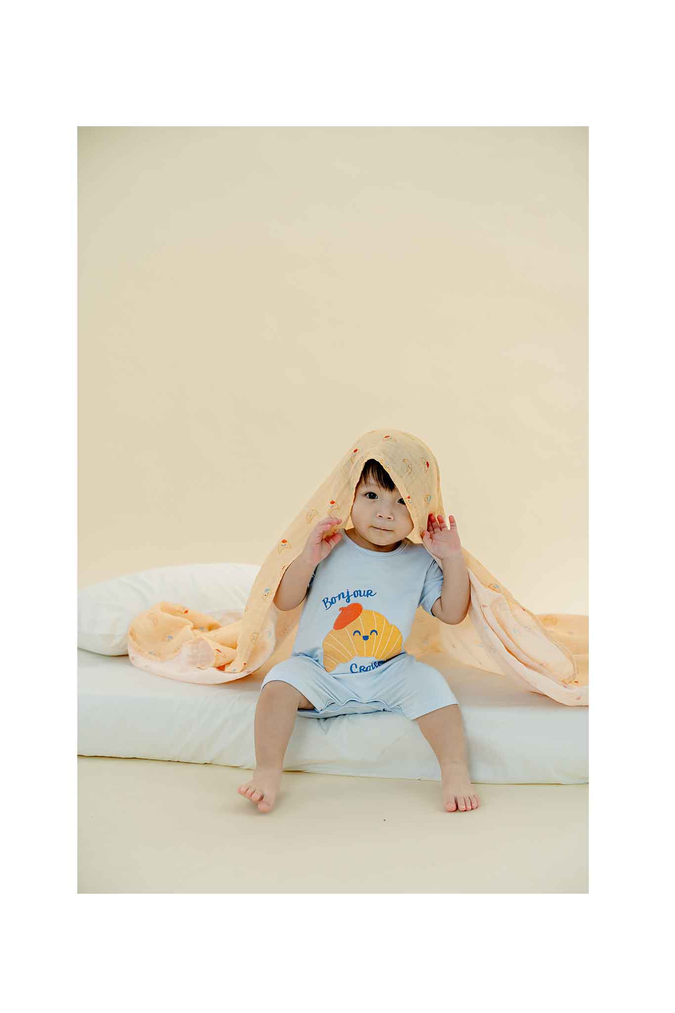 not too big breakfast bunch bamboo romper 2 packs