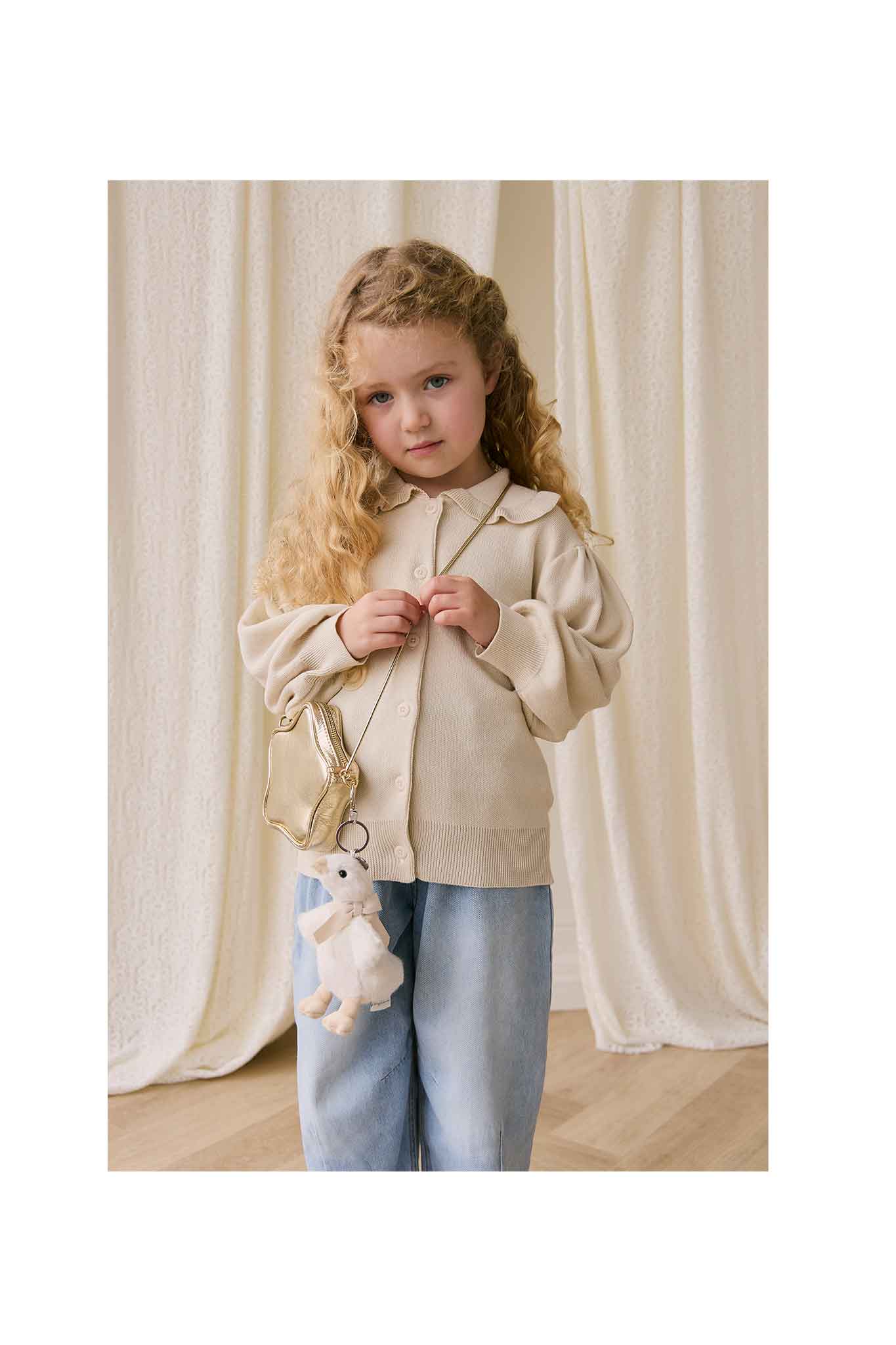 snuggle bunnies rosie the duck keyring neck bow